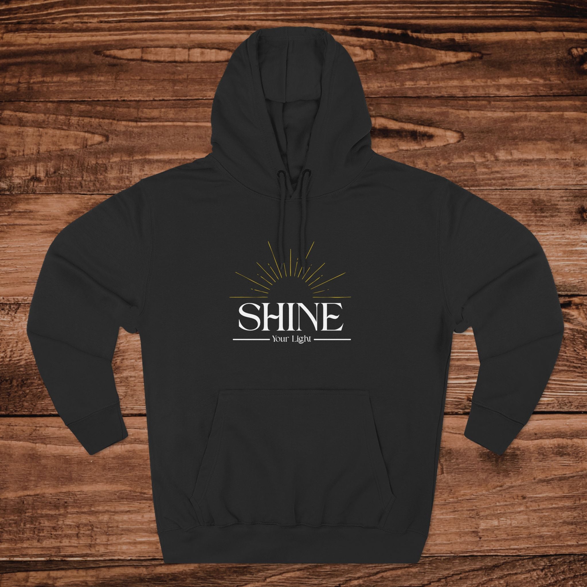 Shine Your Light Faith Hoodie | Christian Inspirational Hoodie
