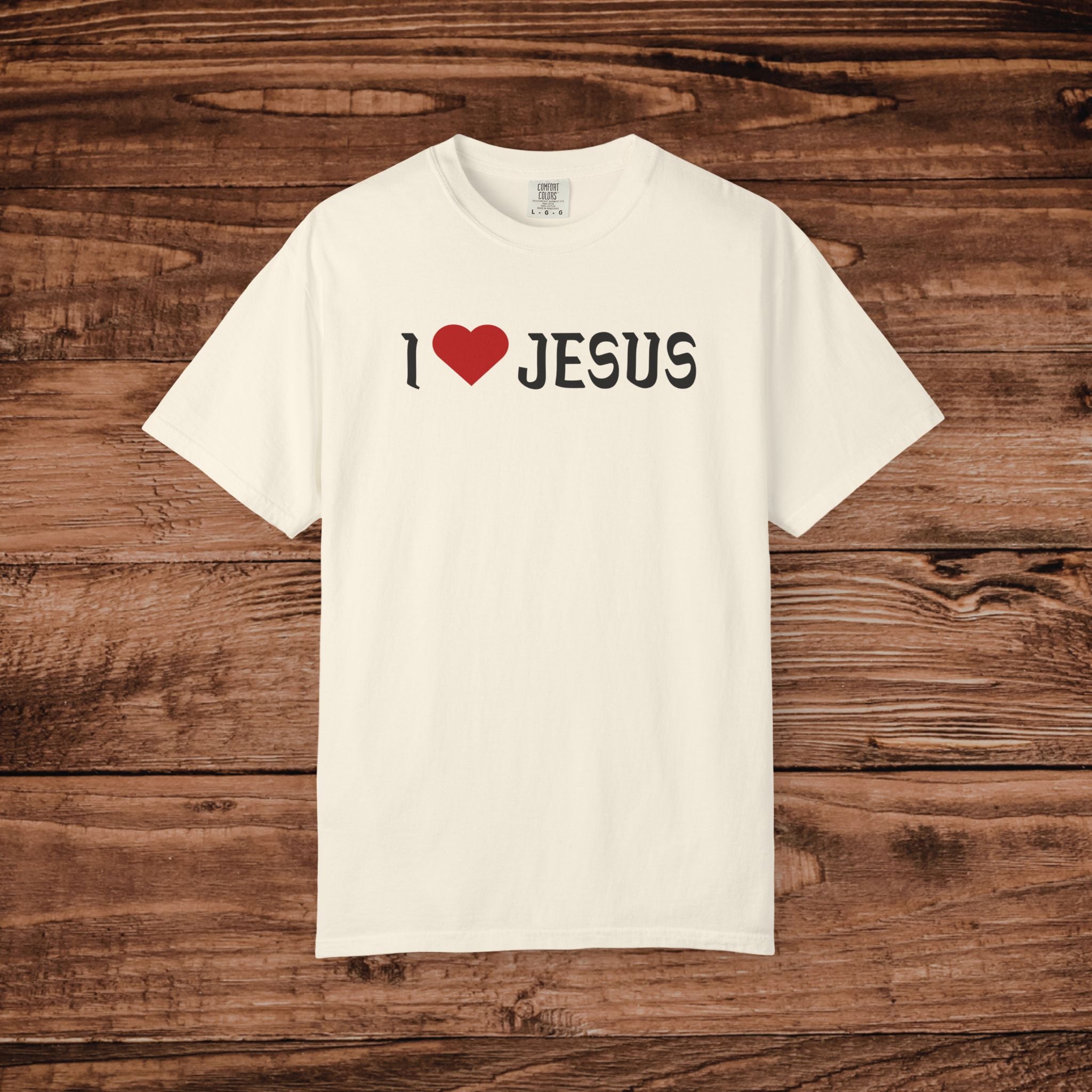 I Jesus T-Shirt | Christian Faith Tee, Religious Apparel