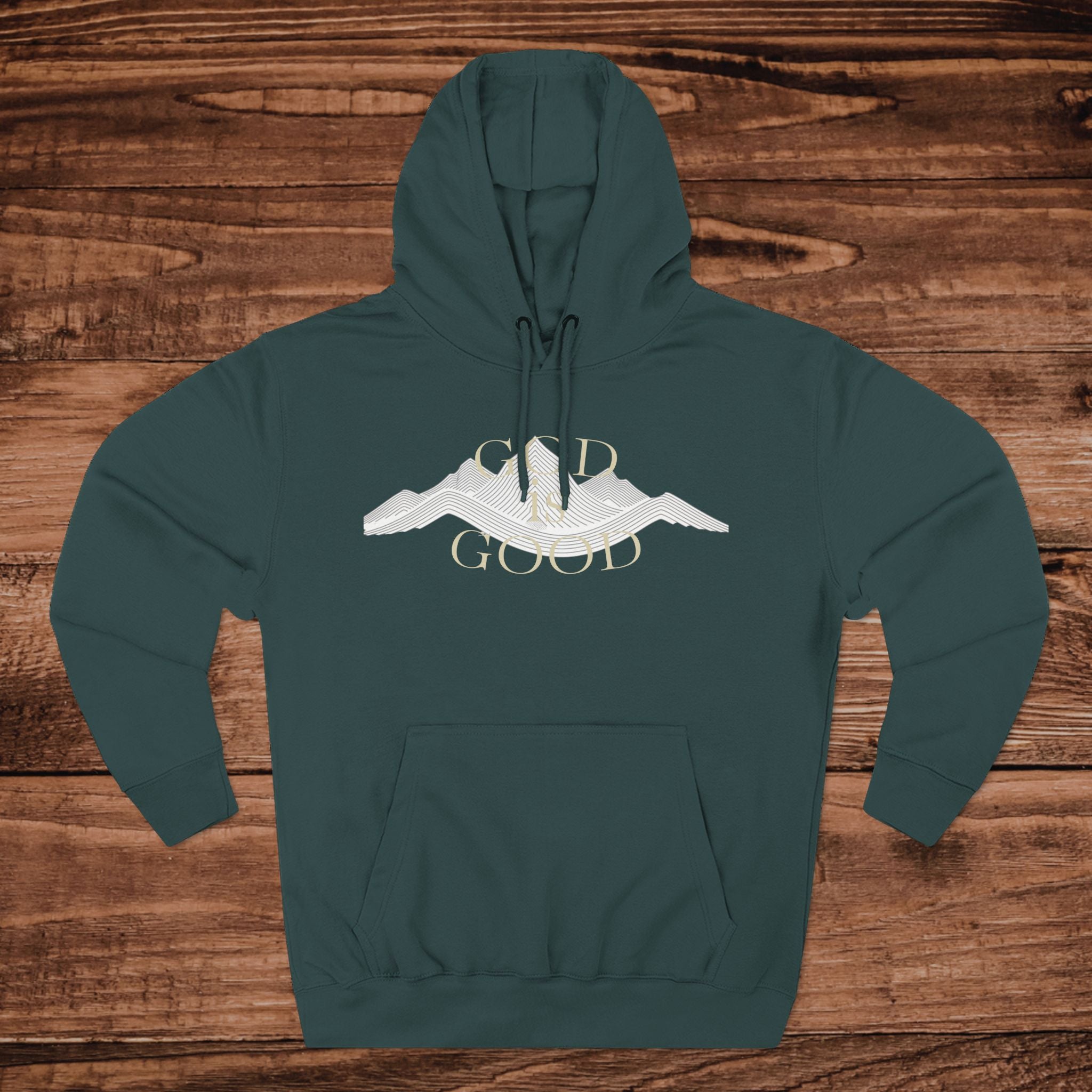 God is Good Mountain Hoodie