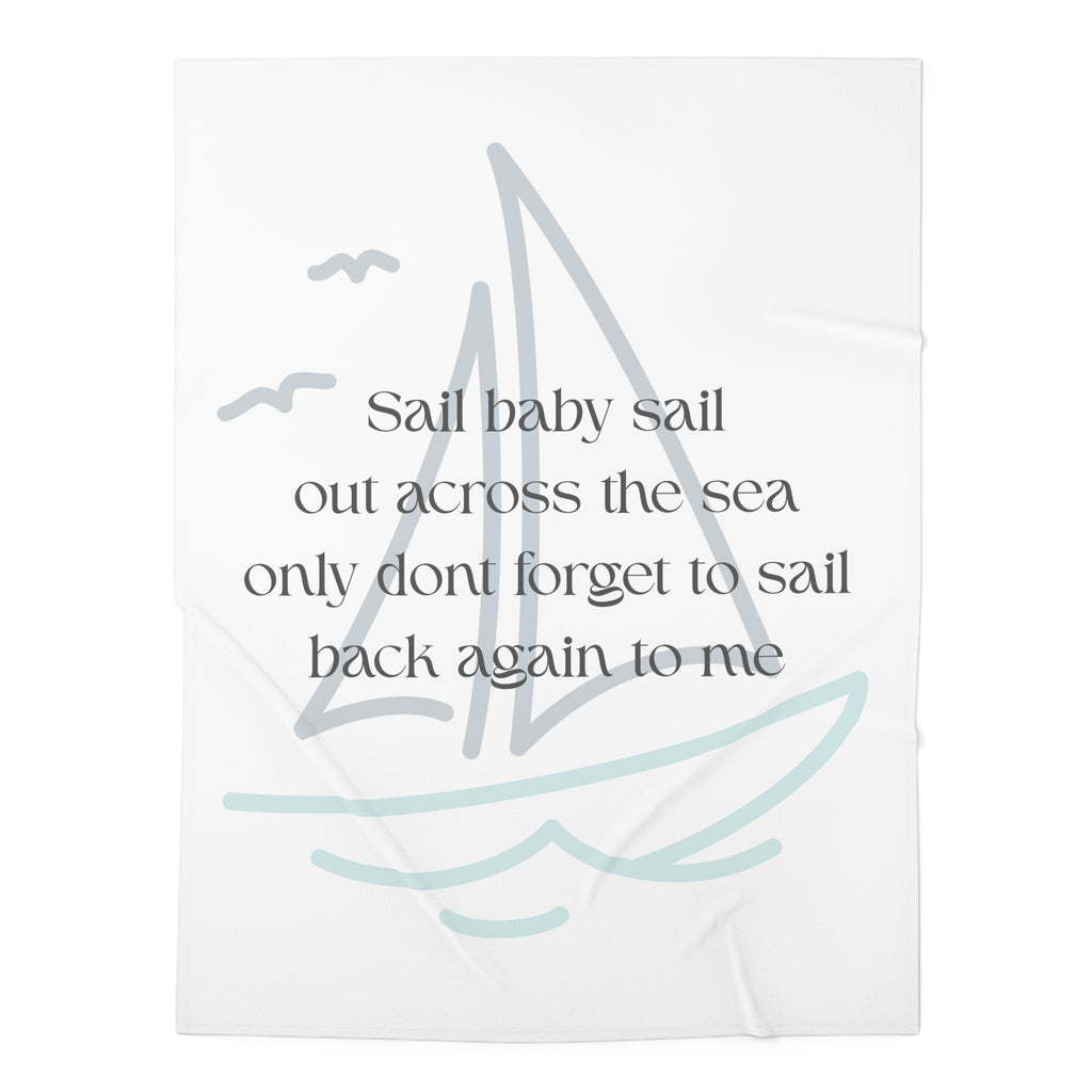 Swaddle Blanket | Sail Baby Sail