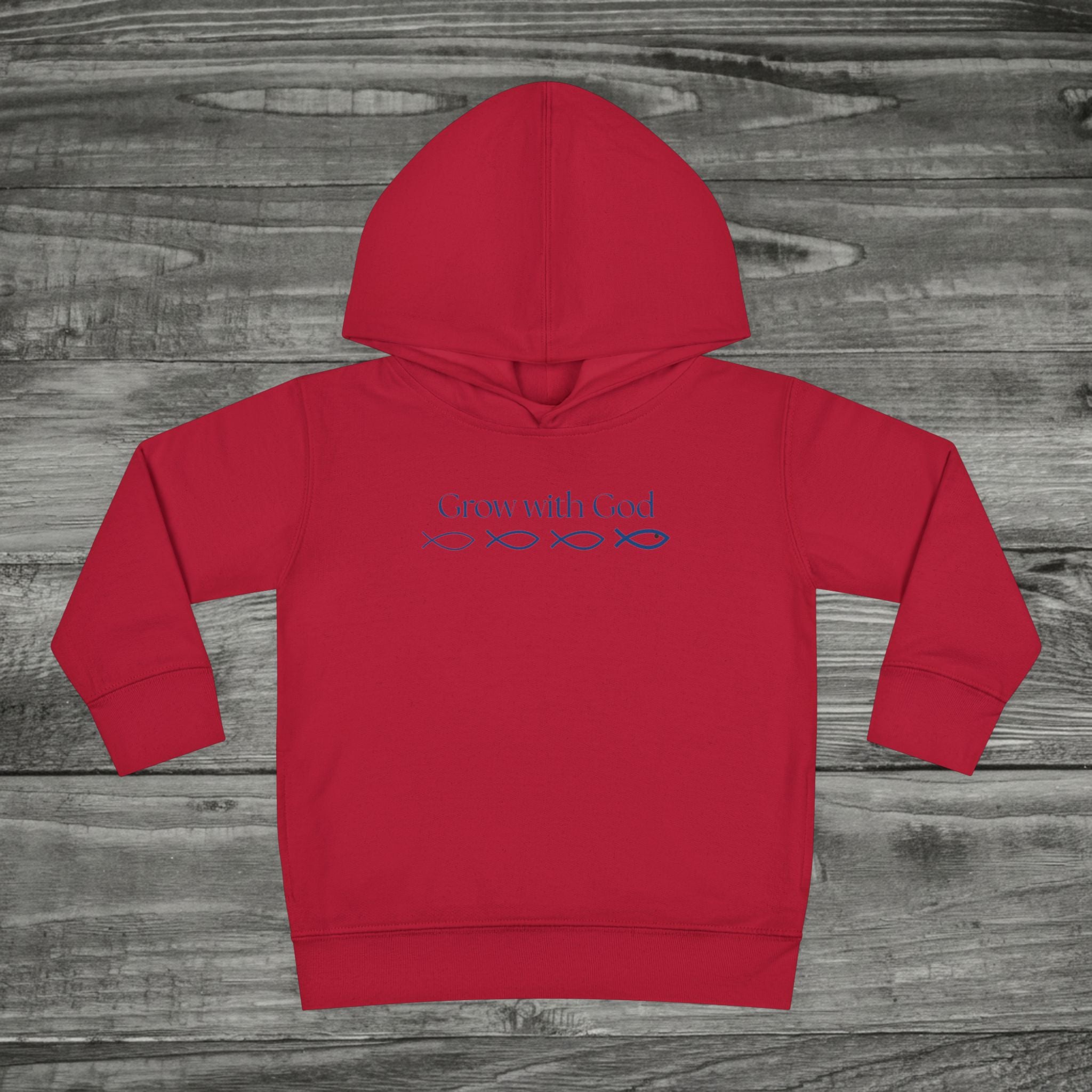 Toddler Grow With God Hoodie, Christian toddler pullover, Faith kids Sweatshirt, Sunday School, Cute Jesus Hoodie for Boys and Girls