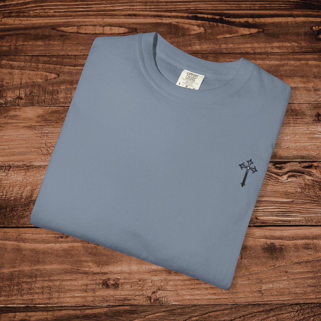 Ornate Lord of Lords Christian Gothic T-shirt Dual Graphic