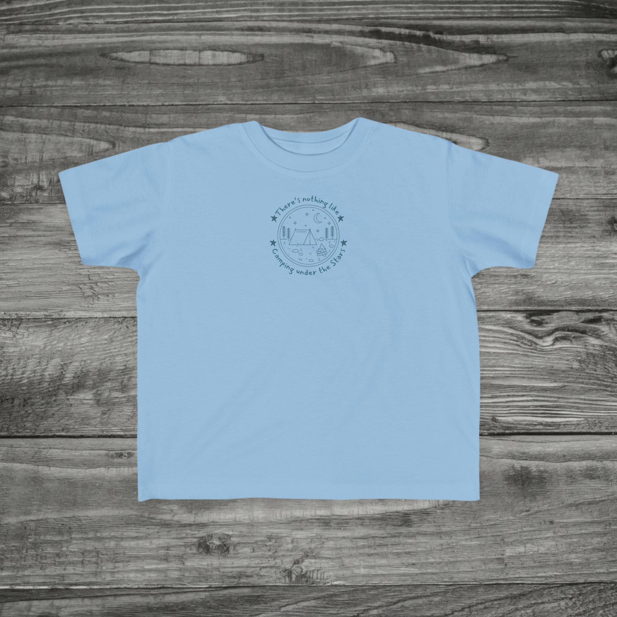Toddler camping Tshirt | Mini Cabin Shirt