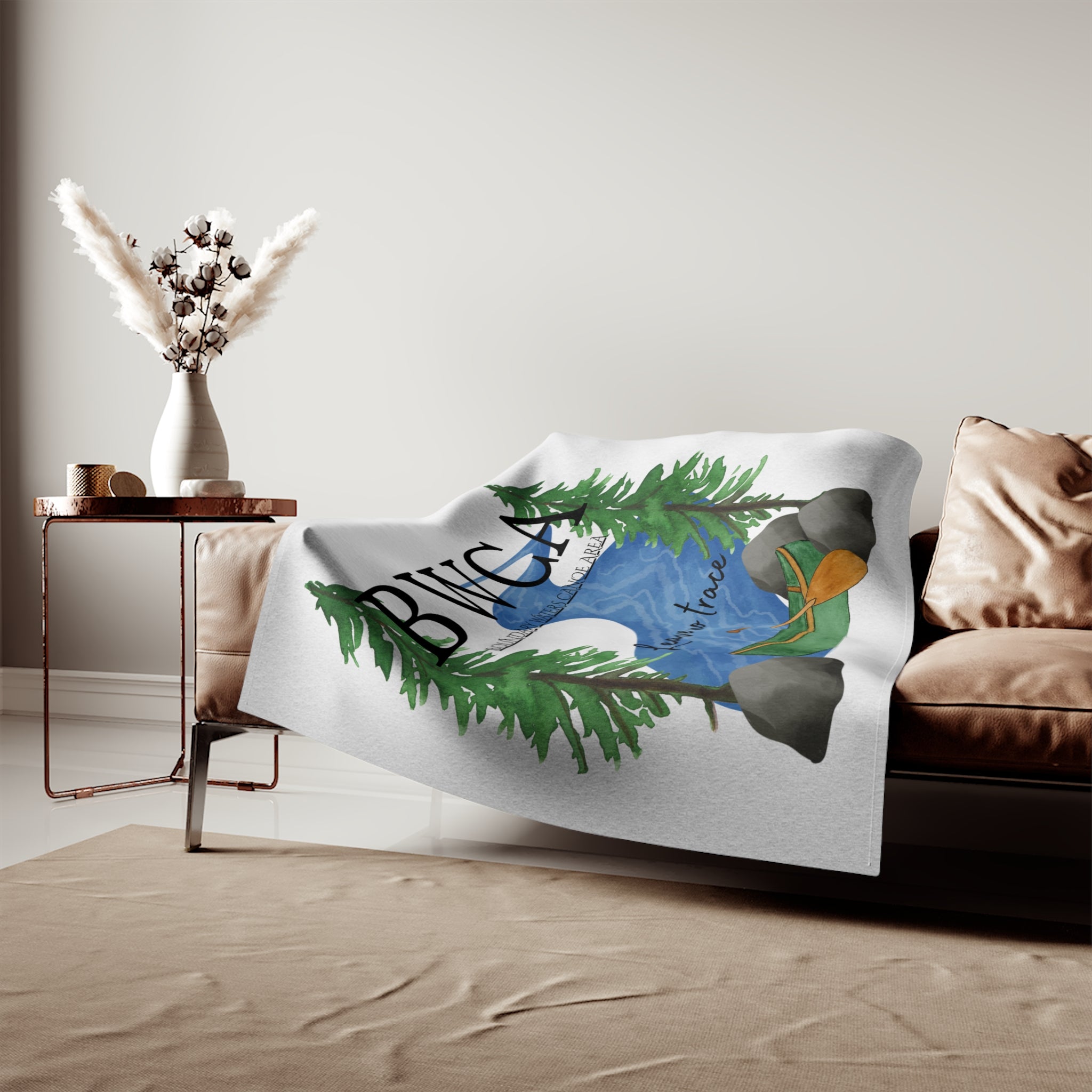 Boundary Waters Swaetshirt Blanket | BWCA