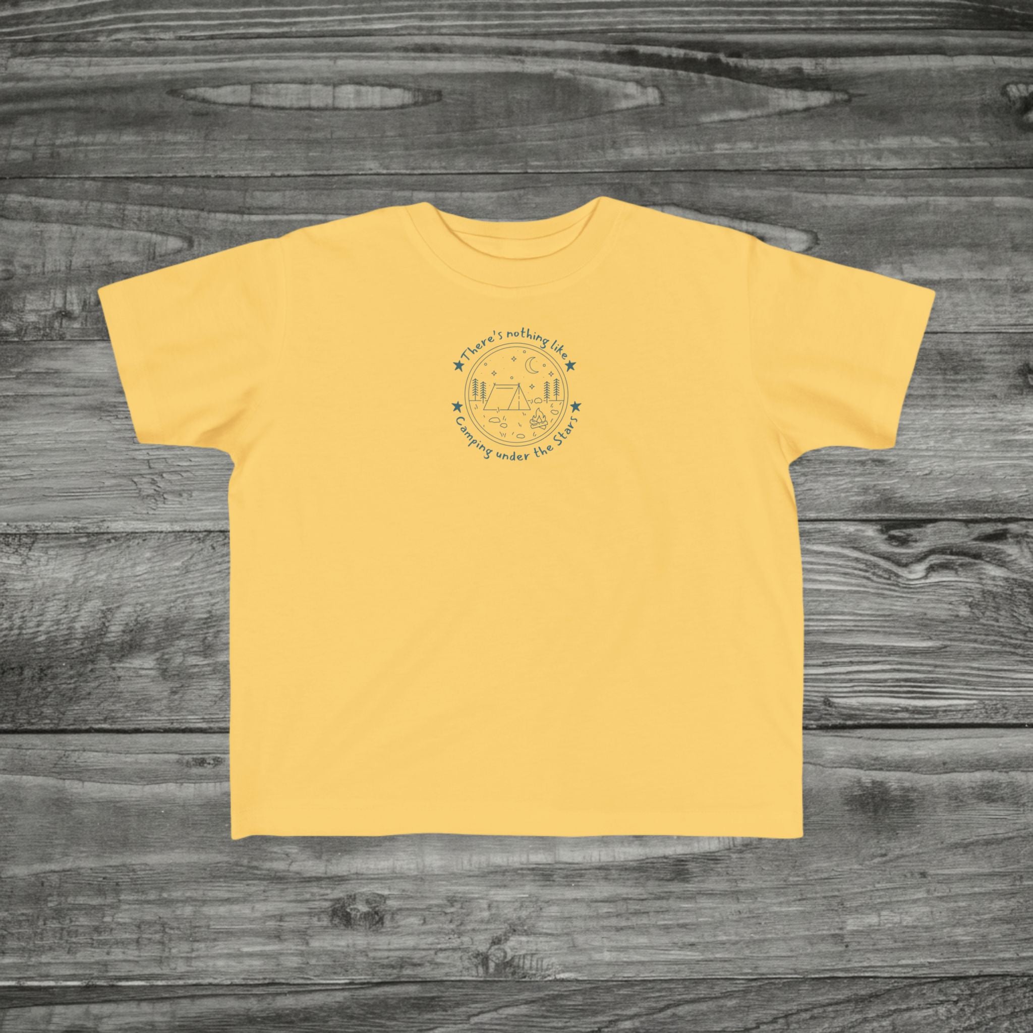 Toddler camping Tshirt | Mini Cabin Shirt