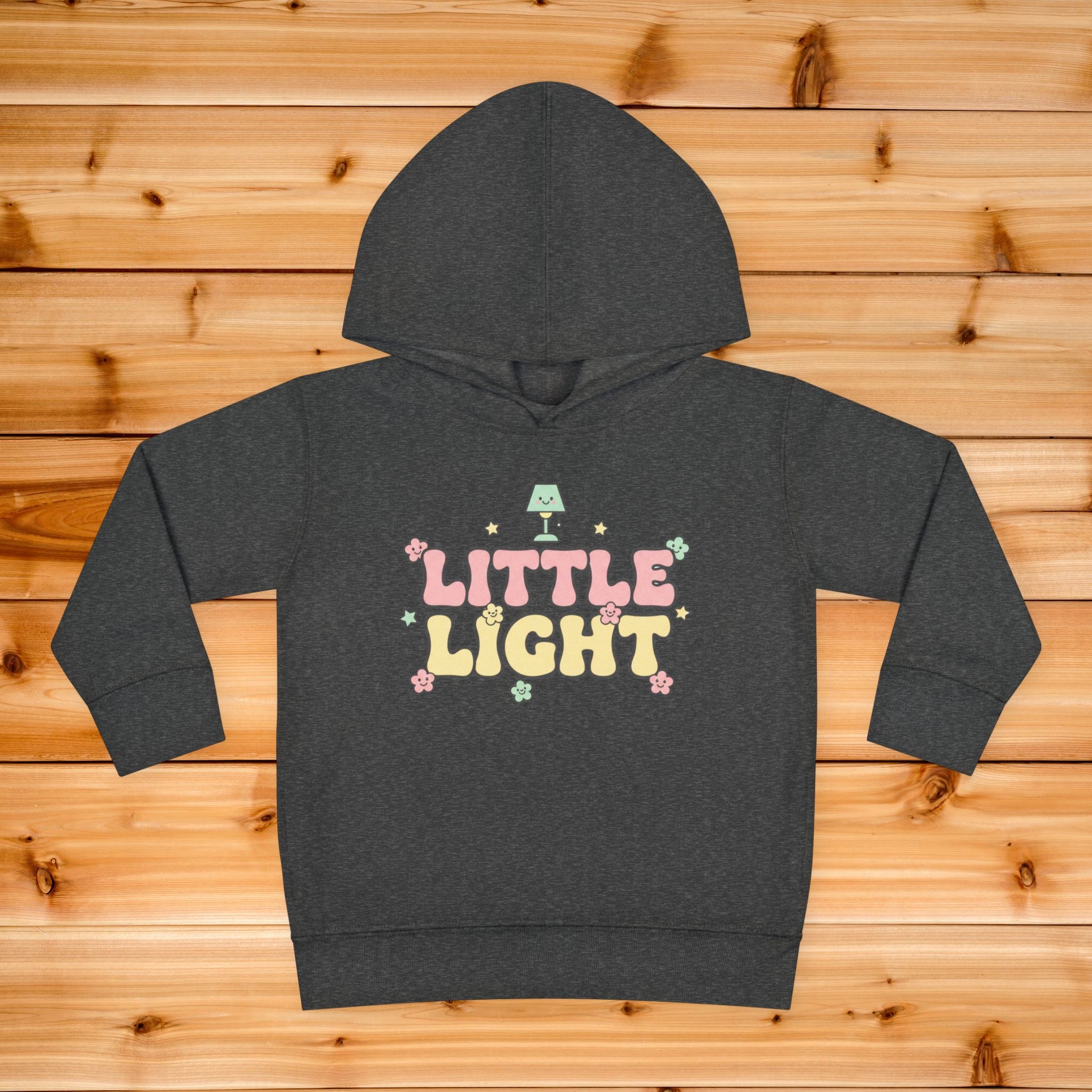 Little Light toddler hoodie | kids pullover with lamp graphic
