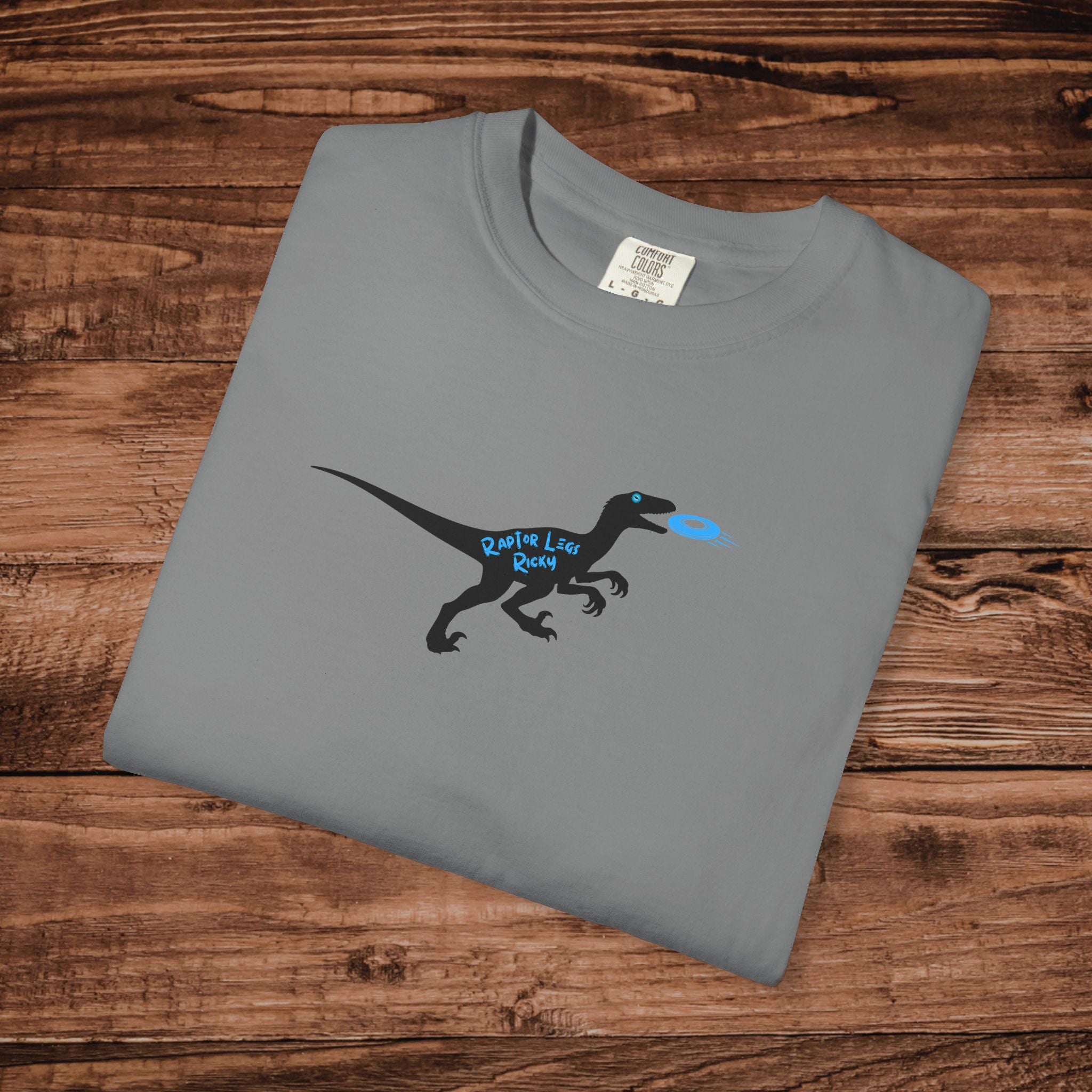 Raptor Legs Ricky Tshirt, Frolfing Tee, Frisbee Sports Tshirt, Summer Sports Funny Tee, Frolfing Summer Graphic Tshirt