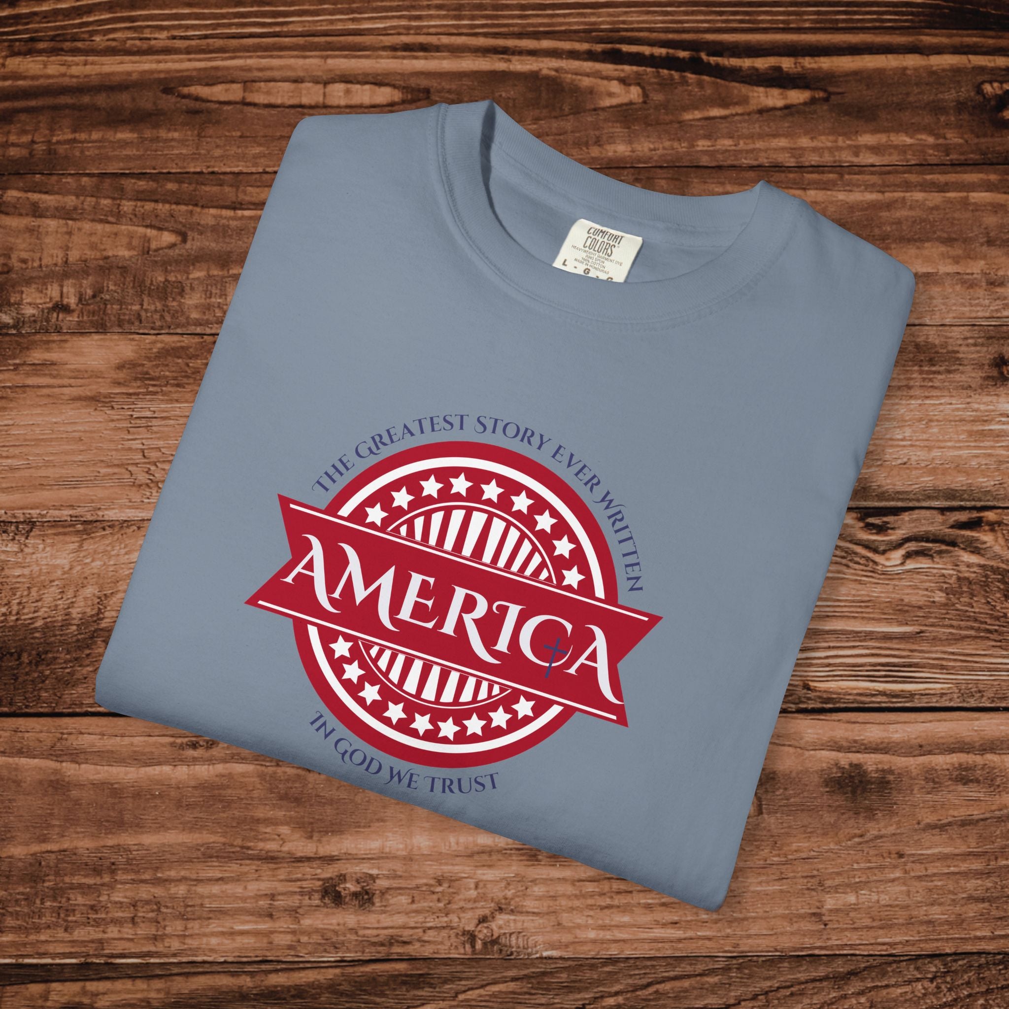 America The Greatest Story Ever Written TShirt, In God we Trust Patriotic USA Tee, Retro USA Tee, Fourth of July Apparel, American Christian