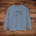 Country Girl Sweatshirt, Western Cowboy  Pullover, Comfort Colors 1566 Sweater, Minimalist Country Aesthetic Gift
