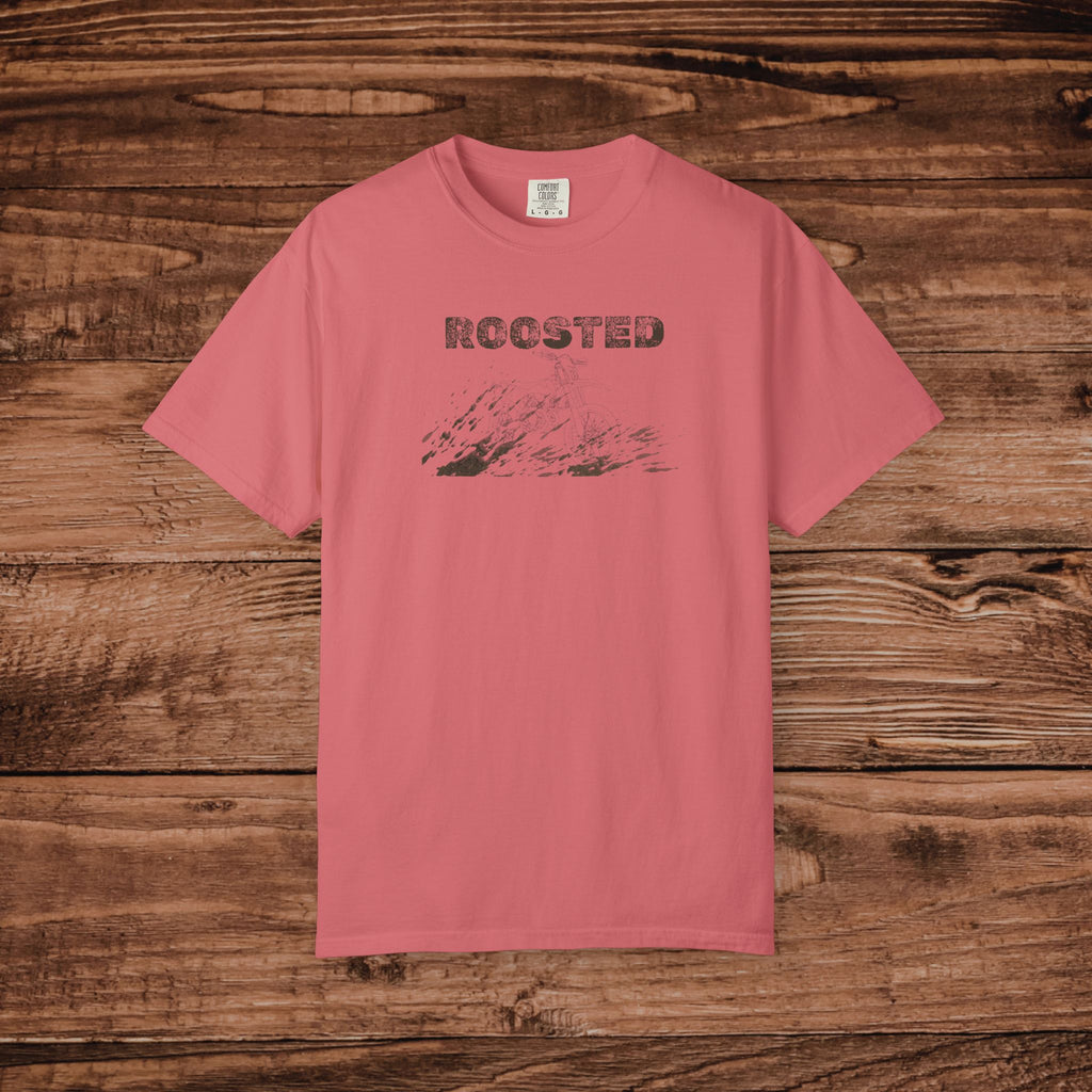 Dirt Bike T-Shirt Comfort Colors 1717, Vintage Motocross Graphic Tee, Retro Enduro Racing Shirt, Moto Life Gift, Roosted Off Road Apparel