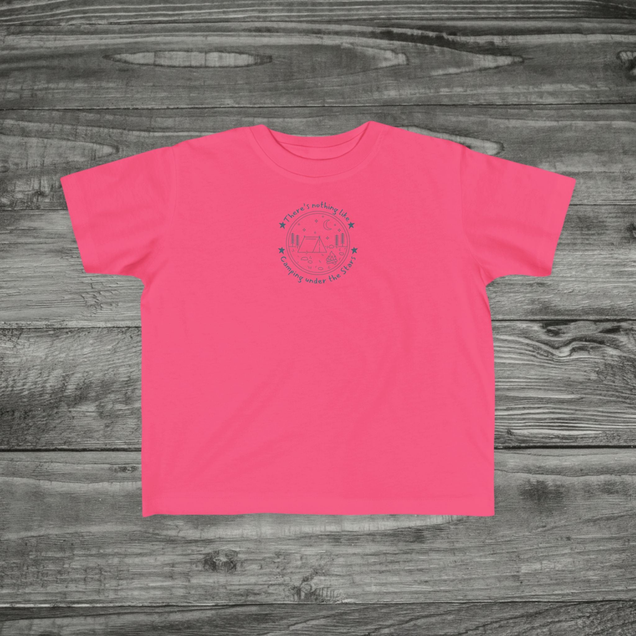 Toddler camping Tshirt | Mini Cabin Shirt