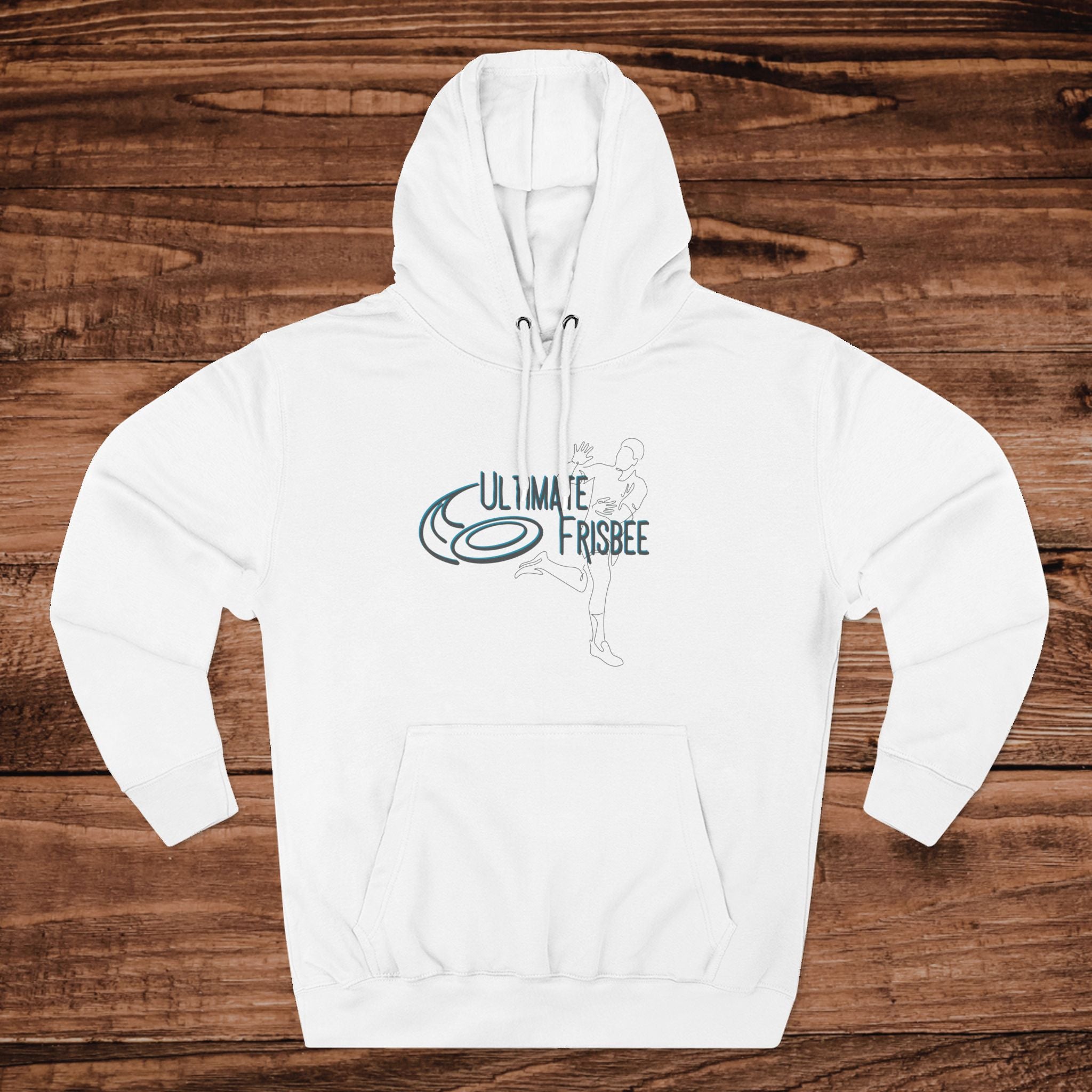 Ultimate Frisbee Hoodie, Disc Golf Sweatshirt, Gift for Frisbee Player, Team Practice Pullover, Long Sleeve Disc Sports Apparel, Unisex