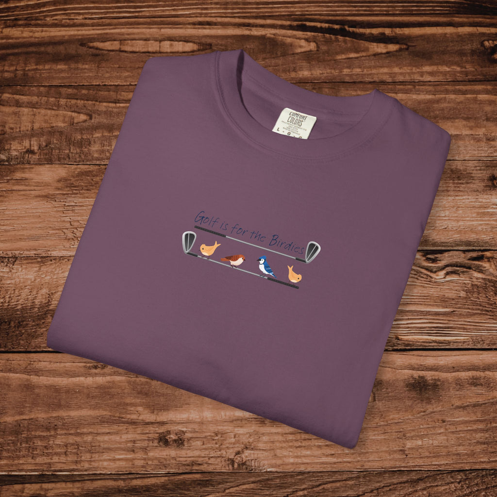 Golf is for the Birdies Tshirt | subtle golf and nature design | Golf theme summer tee