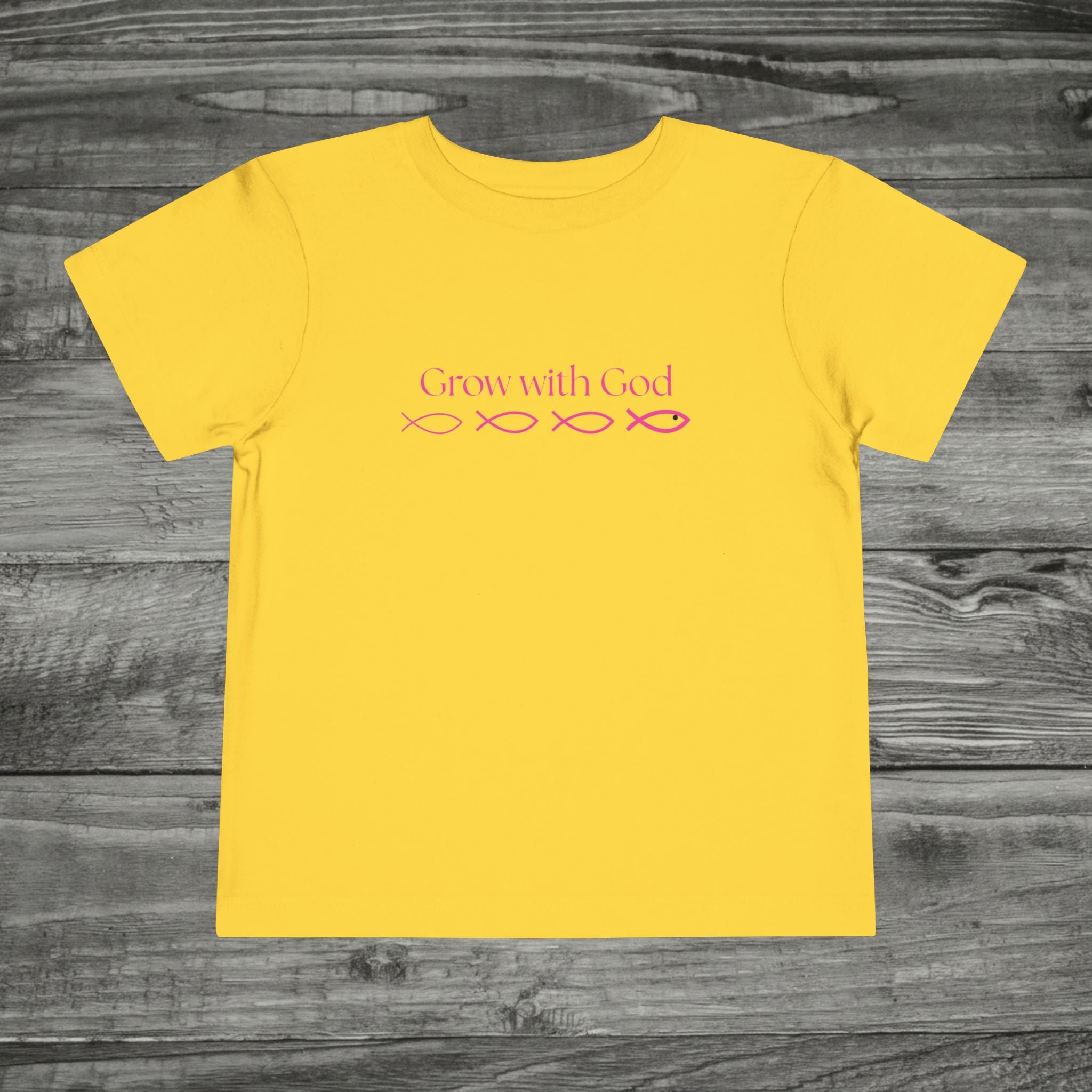 Toddler Grow with God Tee, Toddler Christian Tshirt, Sunday School Outfit, Cute Jesus tshirt for Boys and Girls