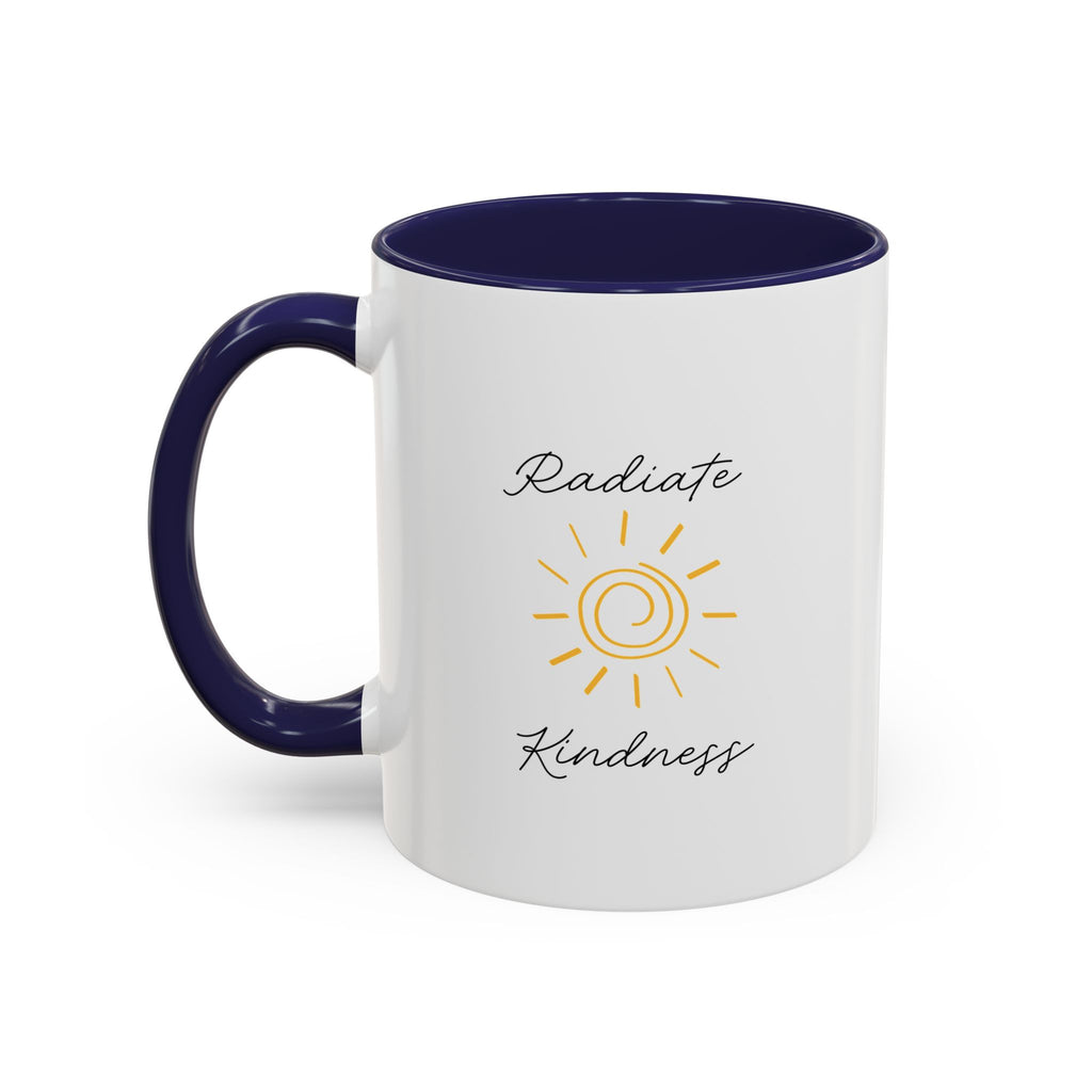Radiate Happiness Sun Accent Coffee Mug