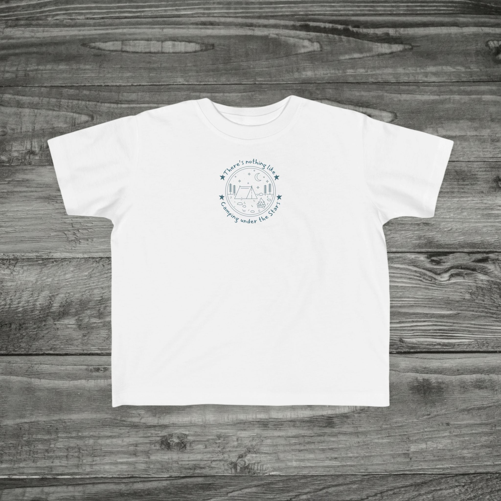 Toddler camping Tshirt | Mini Cabin Shirt
