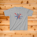 Kids 250th USA tshirt | 4th of July patriotic graphic
