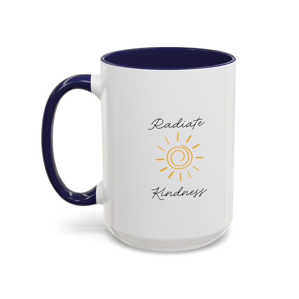 Radiate Happiness Sun Accent Coffee Mug