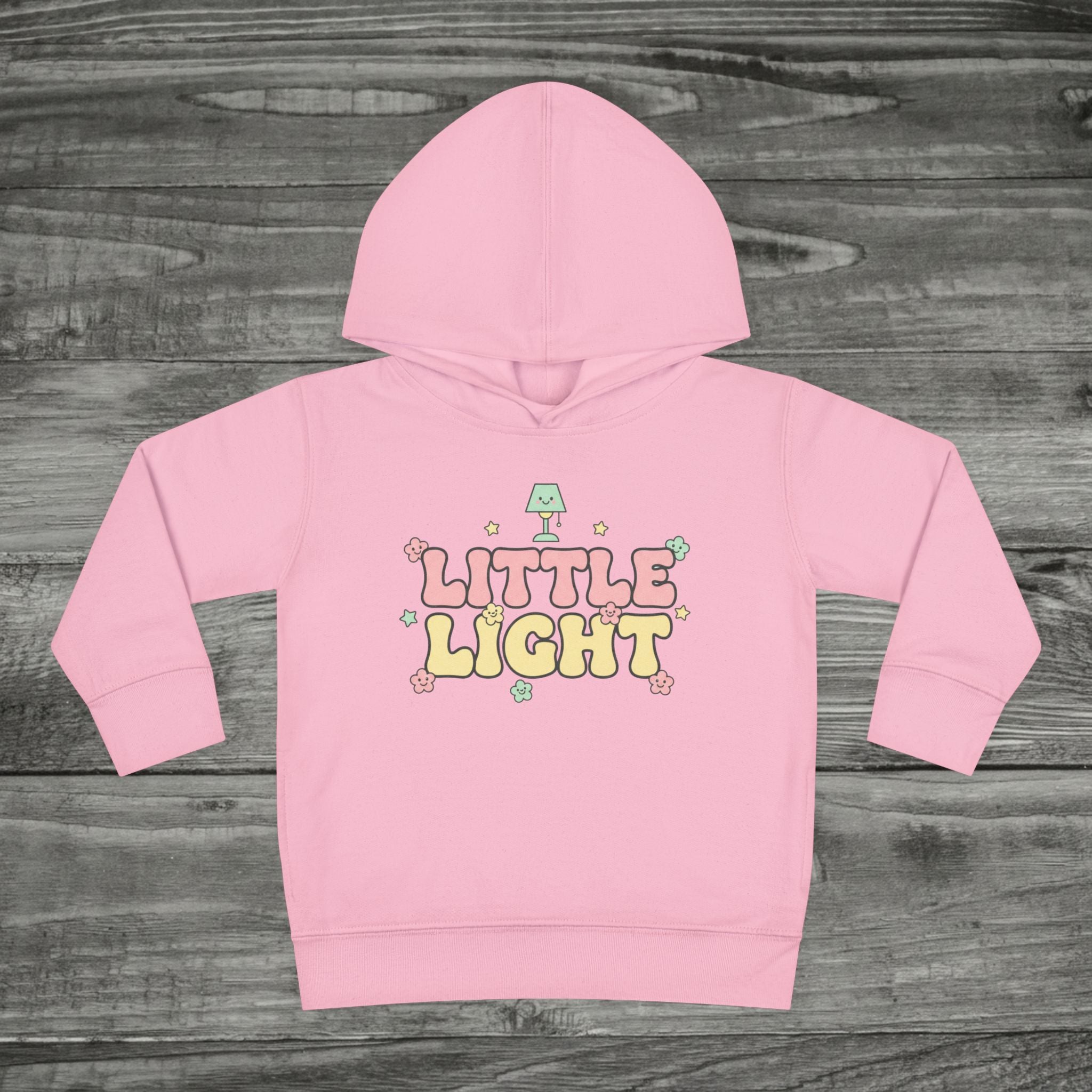 Little Light toddler hoodie | kids pullover with lamp graphic