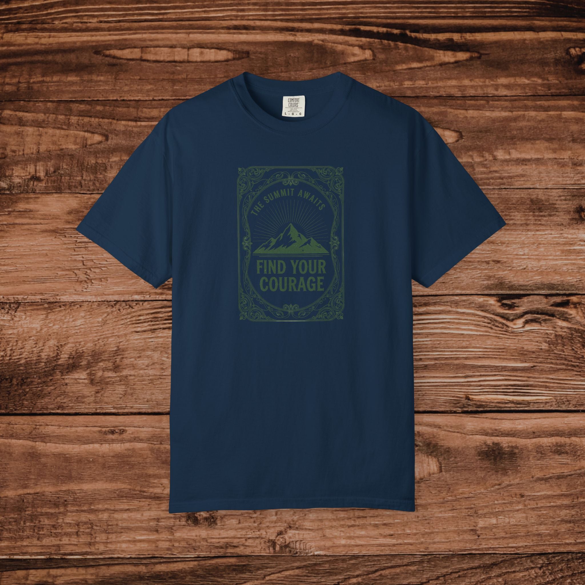 Find Your Courage T-shirt | Inspirational Typography Tee
