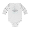 Sail Baby phrase Infant Long Sleeve Bodysuit | nautical theme baby bodysuit