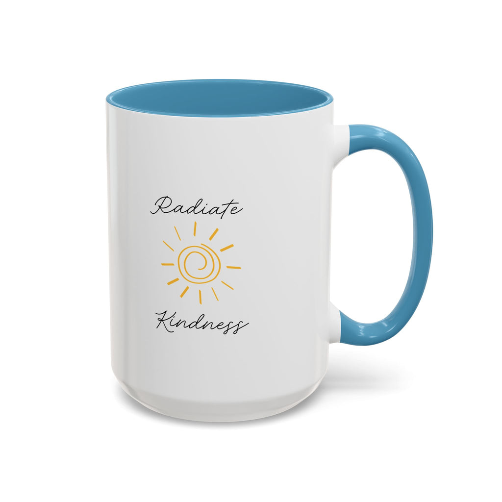 Radiate Happiness Sun Accent Coffee Mug