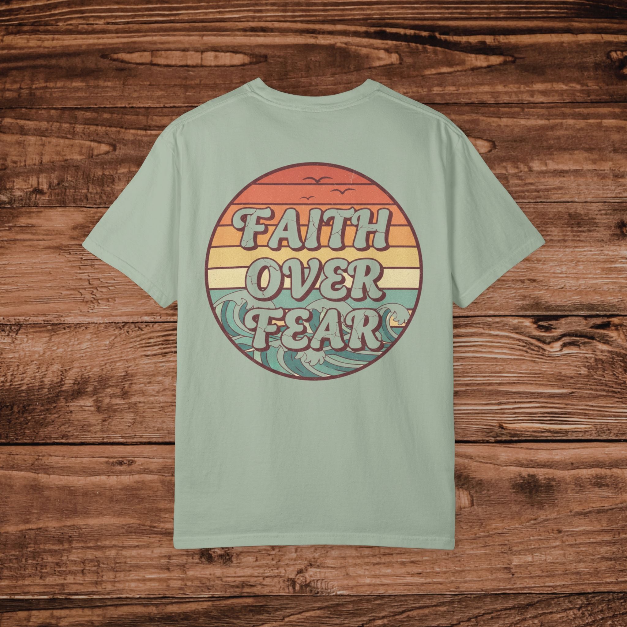 Faith Over Fear T-shirt | Inspirational Christian Tee