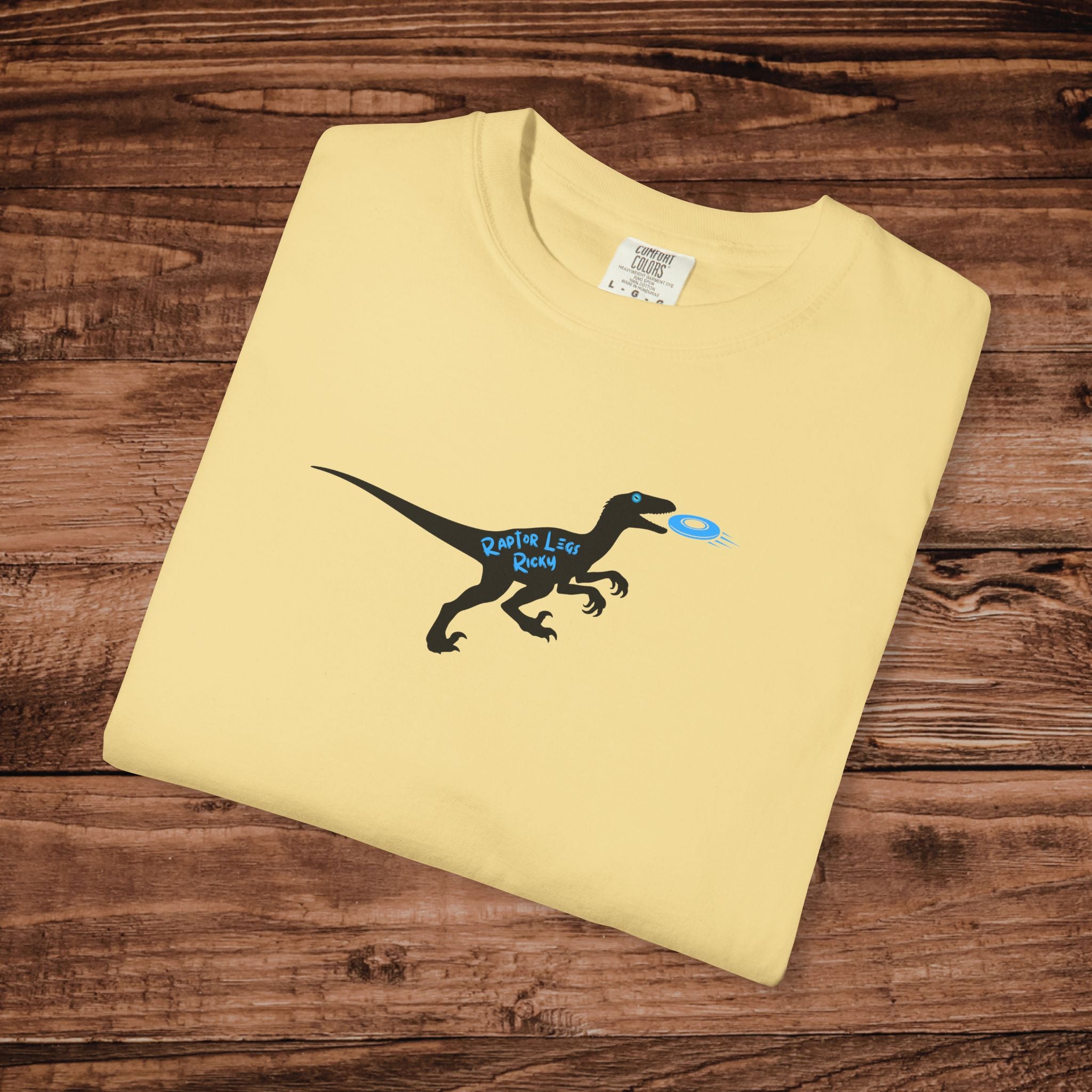 Raptor Legs Ricky Tshirt, Frolfing Tee, Frisbee Sports Tshirt, Summer Sports Funny Tee, Frolfing Summer Graphic Tshirt