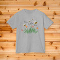 Free Bee Me Kids Tee | Bees, Flowers, Grass, Cute Nature Design