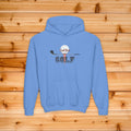 Cool Kids Play Golf Hoodie, Youth Golf Sweatshirt, Cute Junior Golfer Gift, Aesthetic Kids Sportswear, Golf Club Graphic