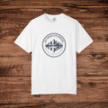 Mountain Reflection emblem T-Shirt Wilderness outdoor nature tee