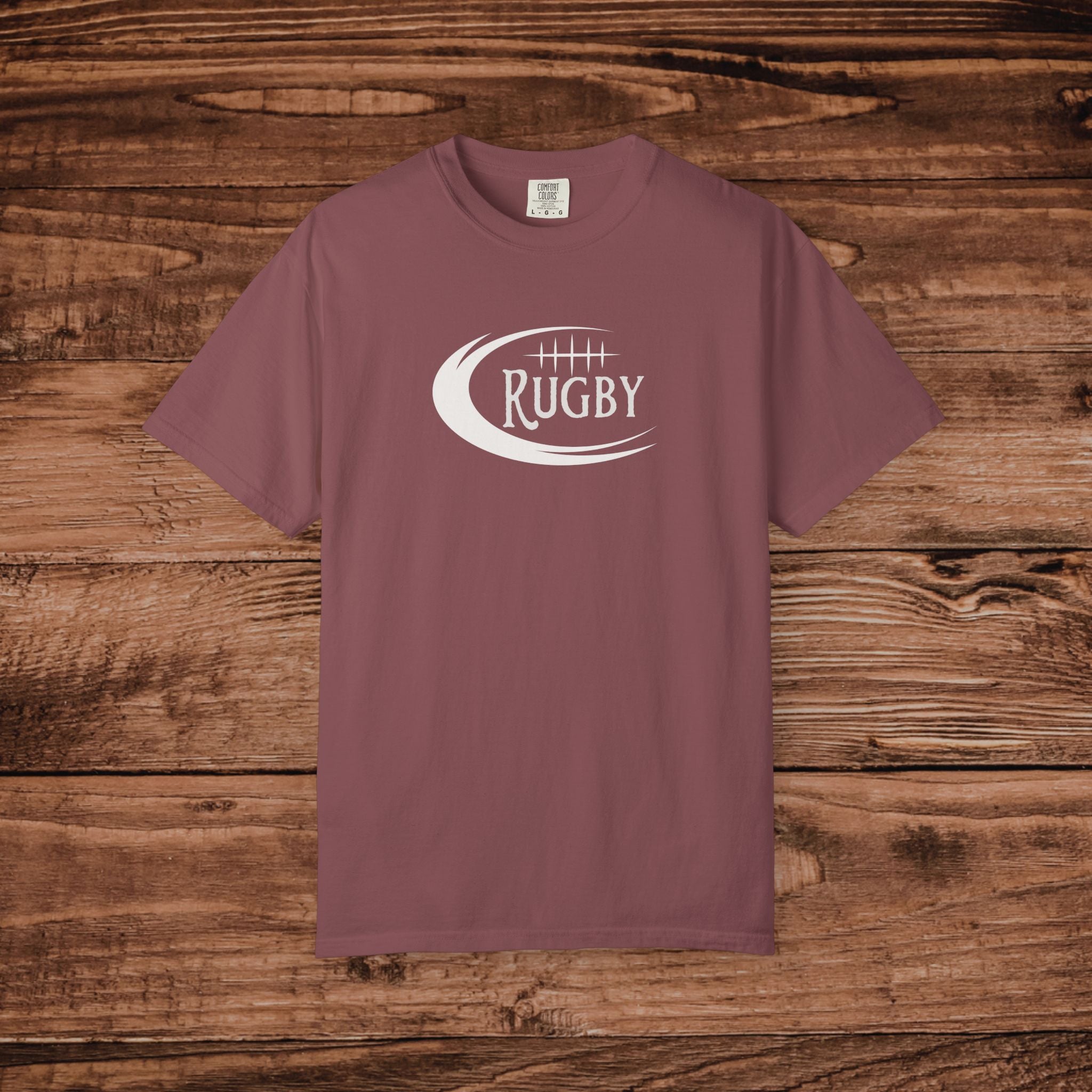 Rugby Graphic T-Shirt, Vintage Style Rugby Player Tee, Retro Collegiate Sports Shirt, Aesthetic Rugby Top, Rugby Fan Gift Tee
