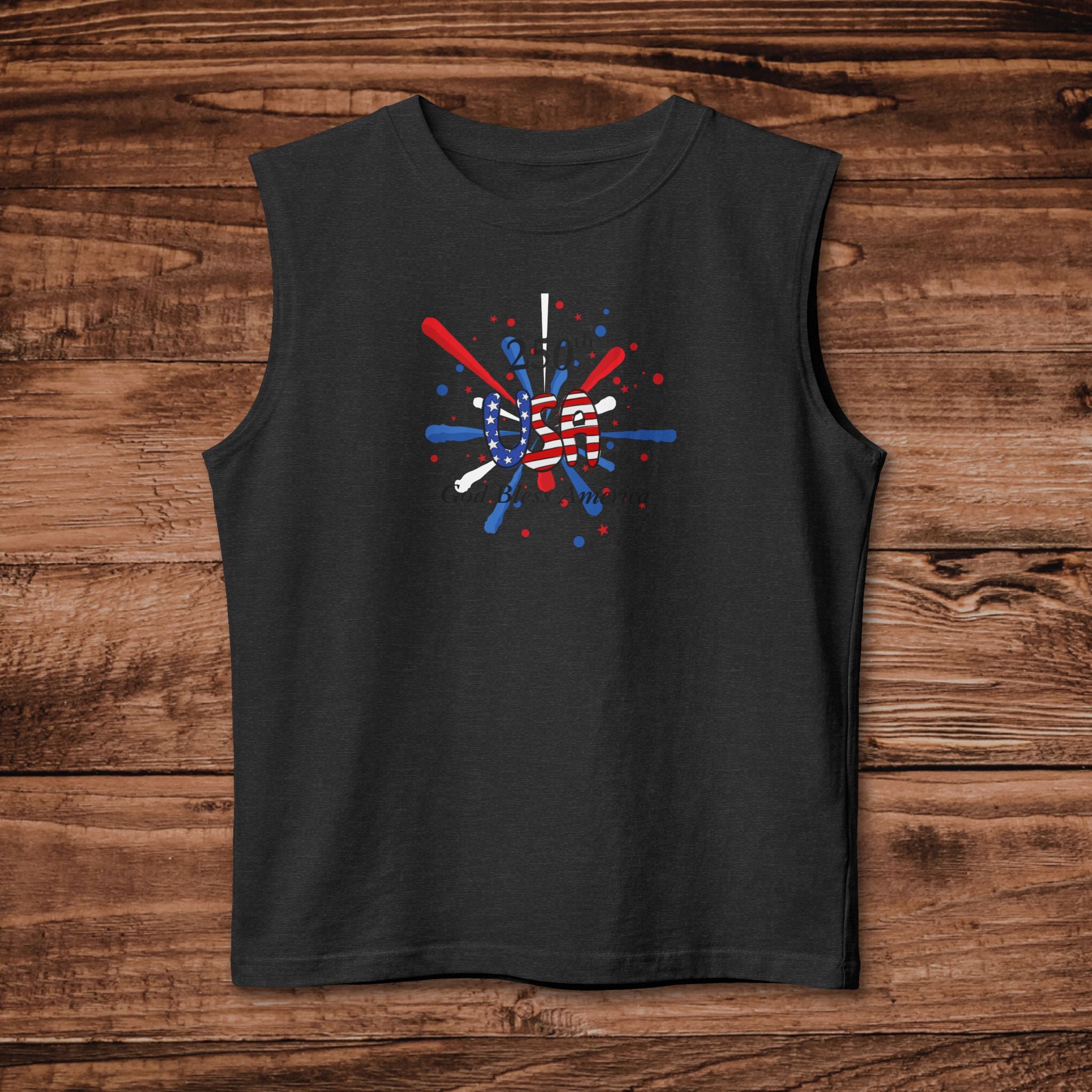 250th USA muscle tank | Patriotic 4th of July
