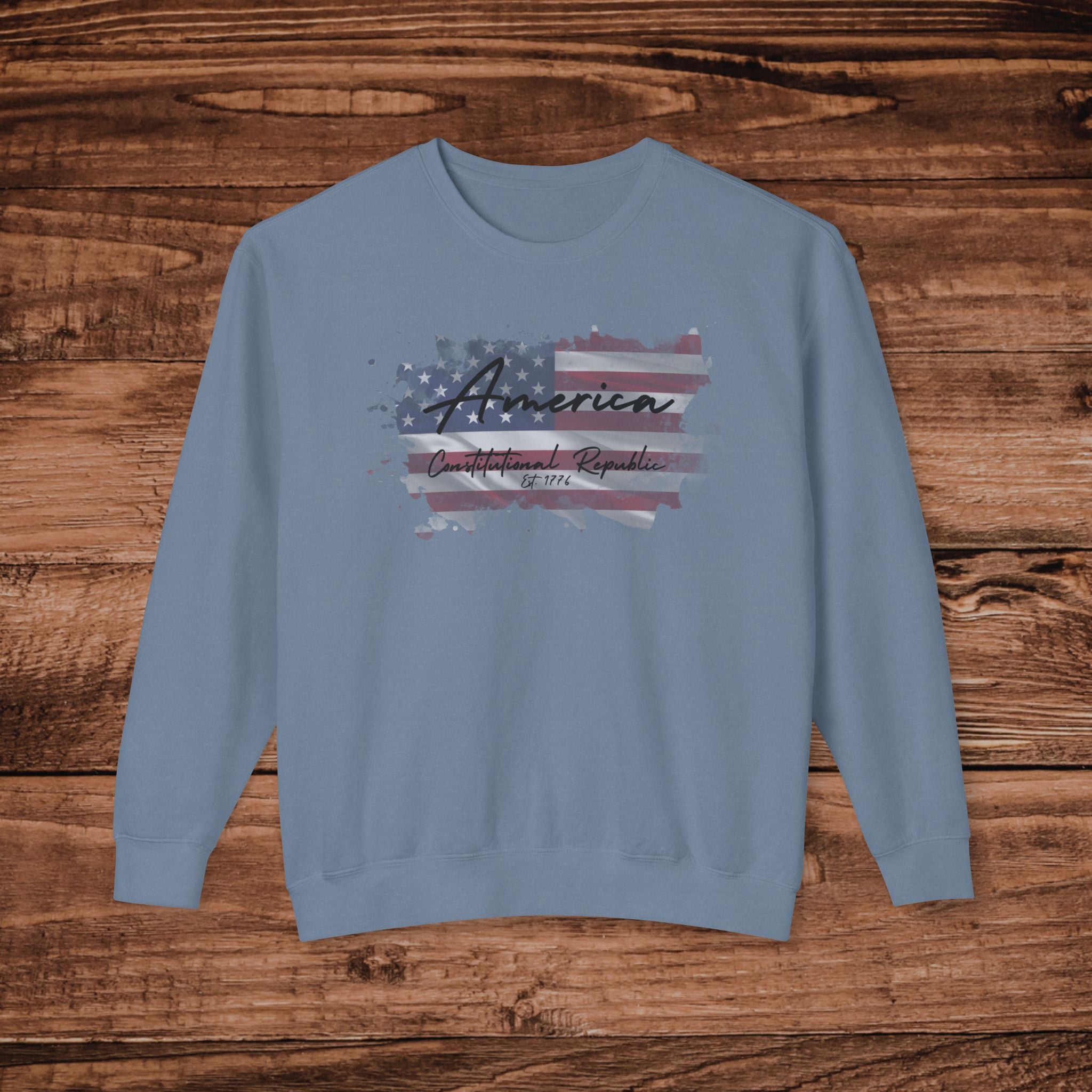 America Constitutional Republic Crewneck Sweatshirt
