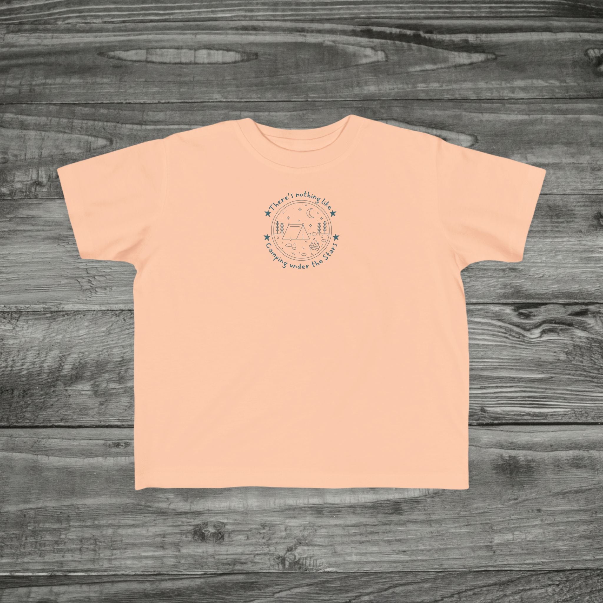 Toddler camping Tshirt | Mini Cabin Shirt