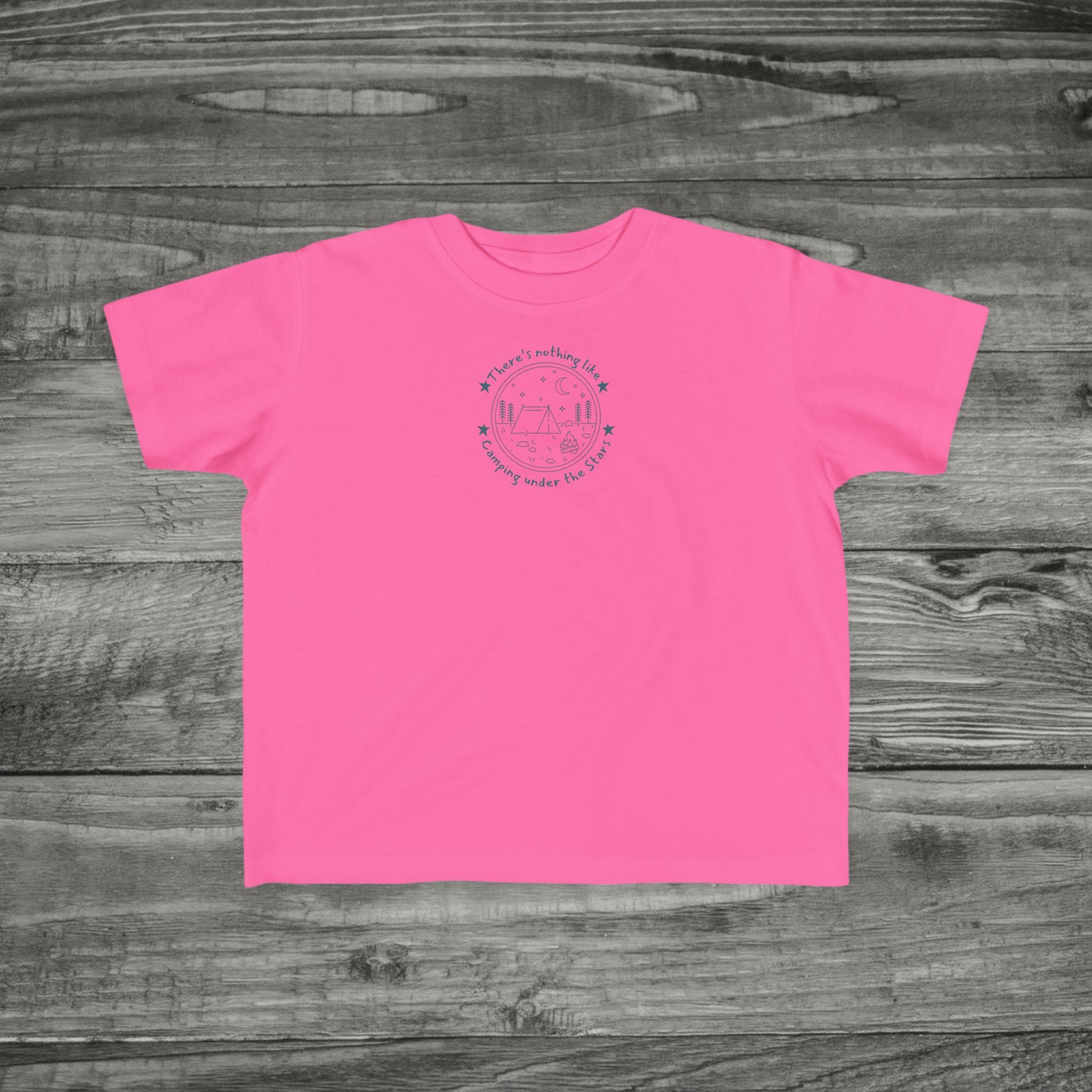 Toddler camping Tshirt | Mini Cabin Shirt