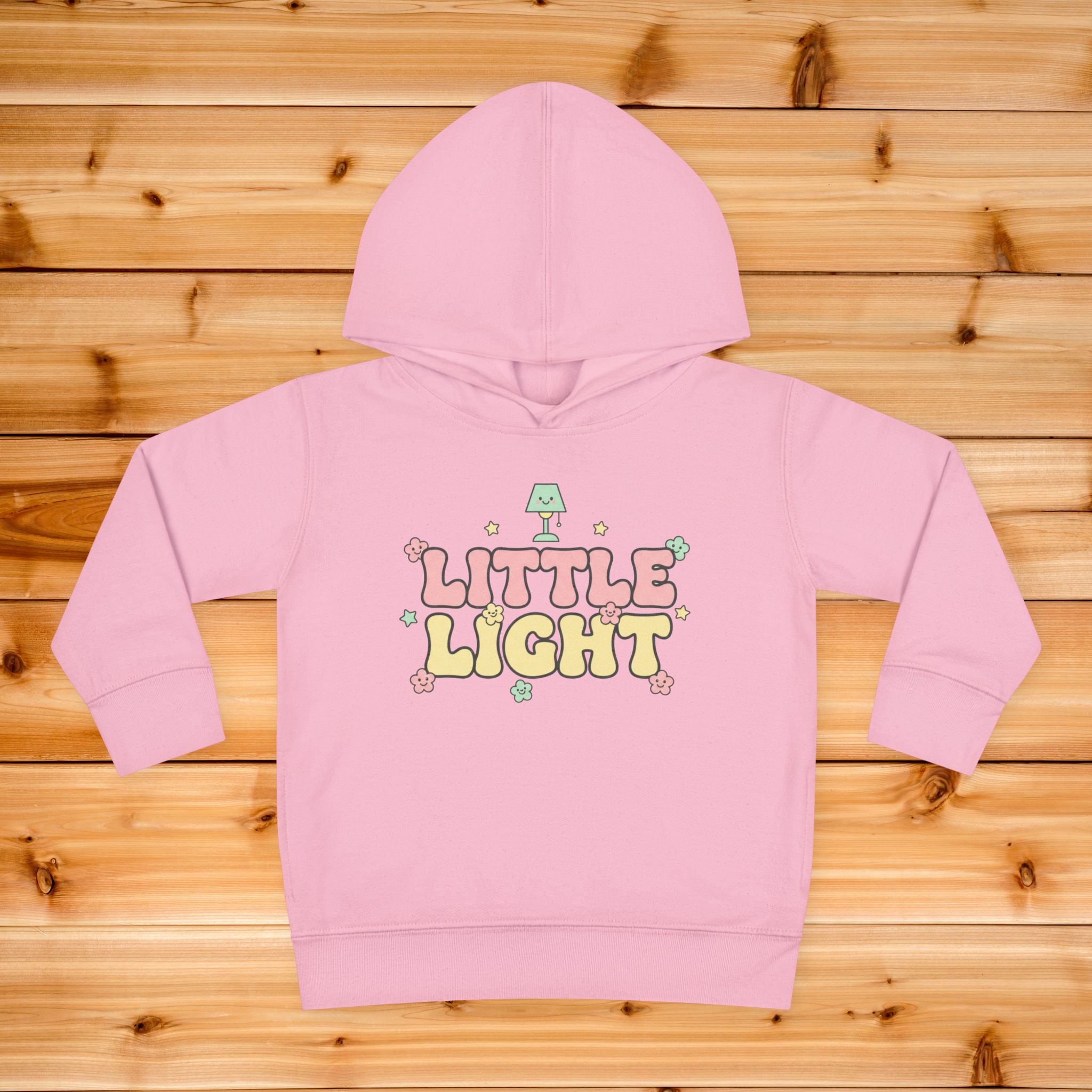 Little Light toddler hoodie | kids pullover with lamp graphic