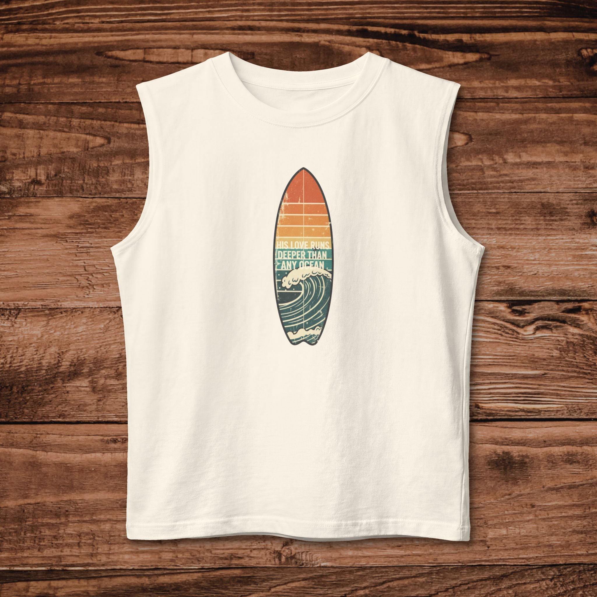 Surf Board Muscle Tank