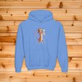 Kids Dog Hoodie | Dachshund "Pure Joy" Print, Cozy Fleece Sweatshirt