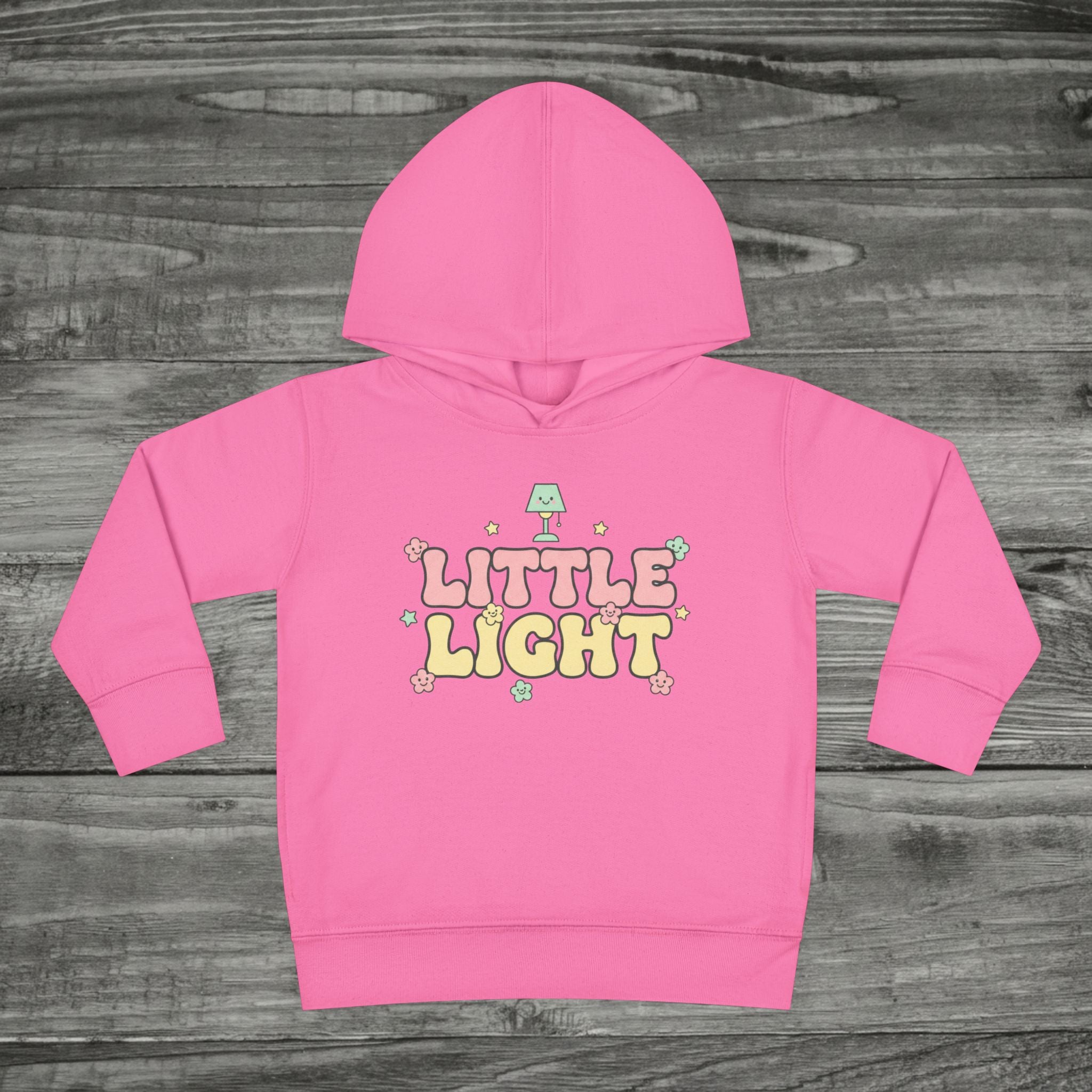 Little Light toddler hoodie | kids pullover with lamp graphic