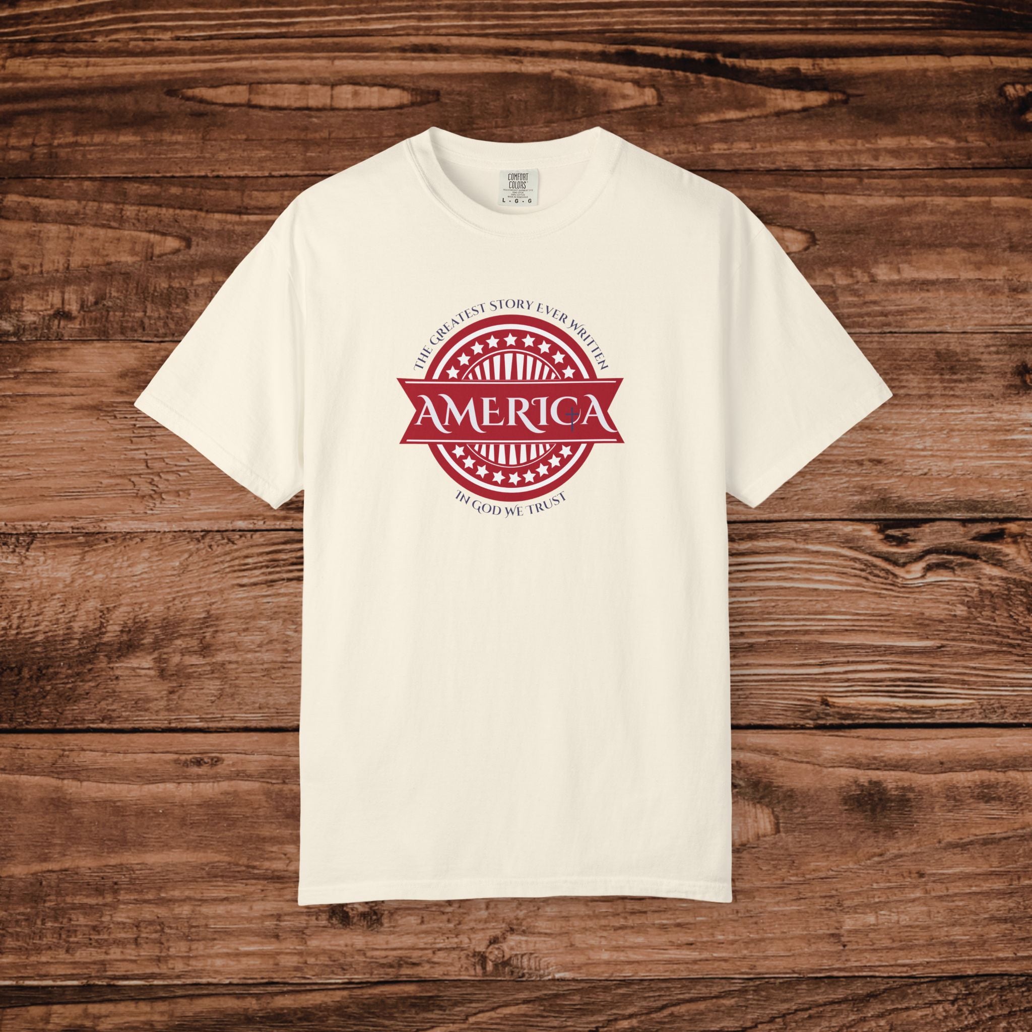 America The Greatest Story Ever Written TShirt, In God we Trust Patriotic USA Tee, Retro USA Tee, Fourth of July Apparel, American Christian