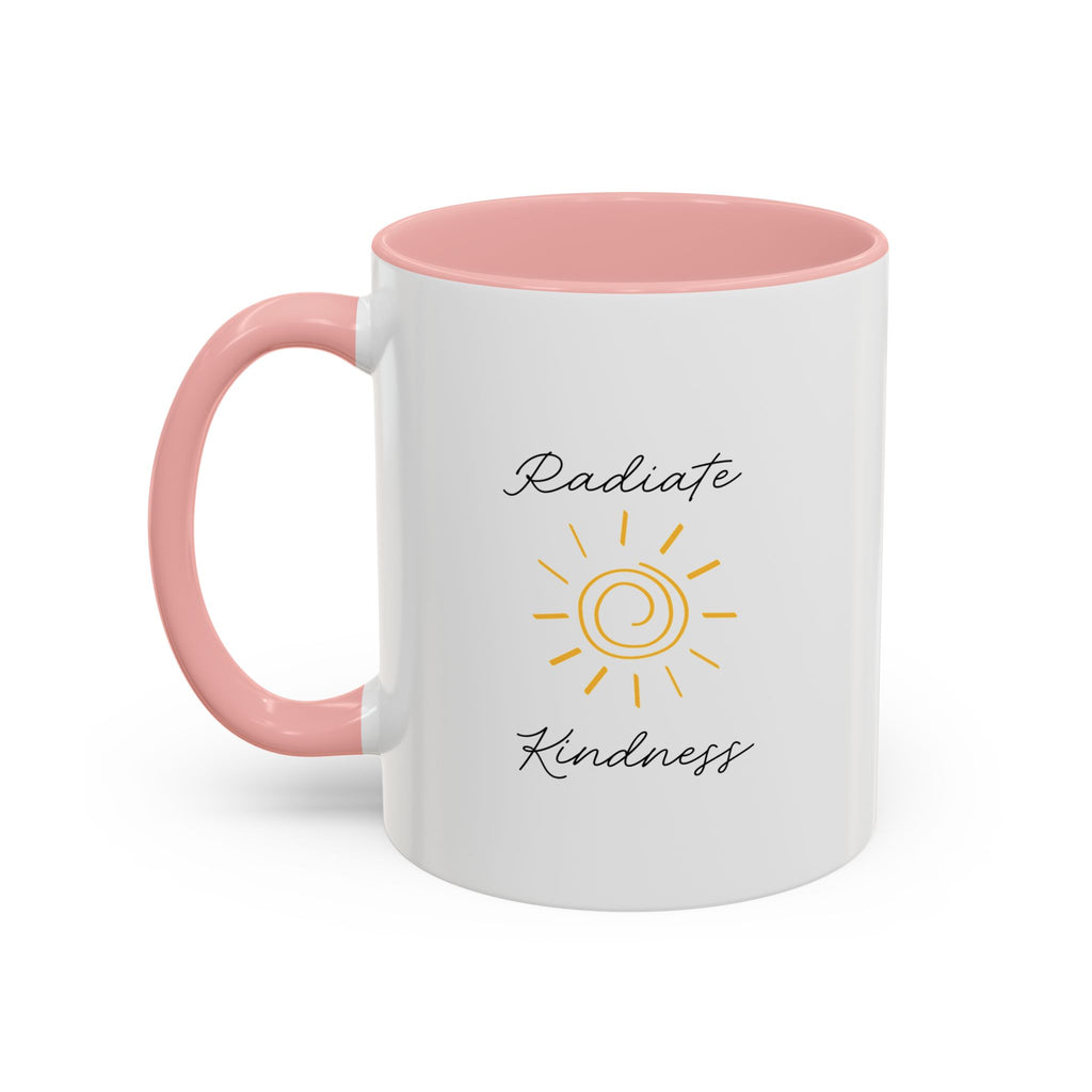 Radiate Happiness Sun Accent Coffee Mug
