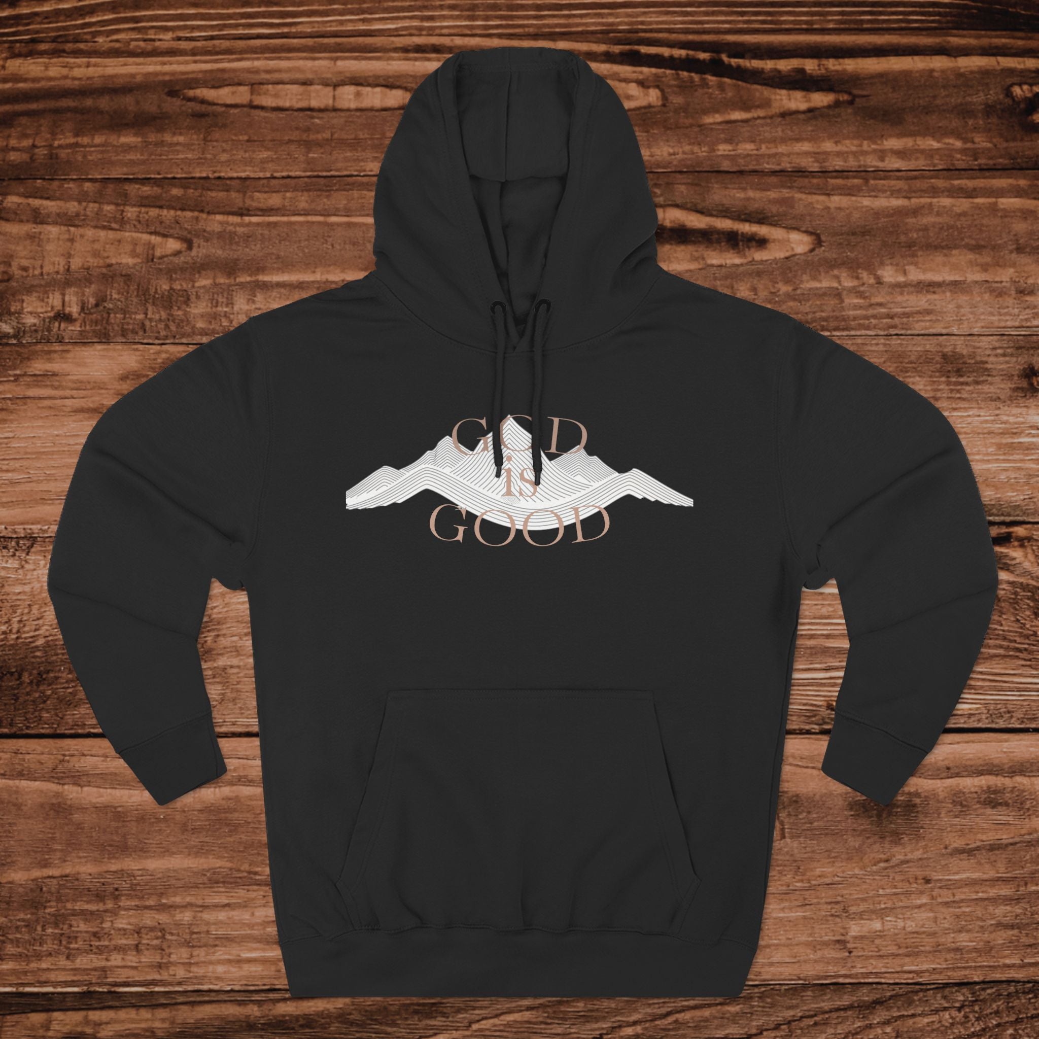God is Good Mountain Hoodie