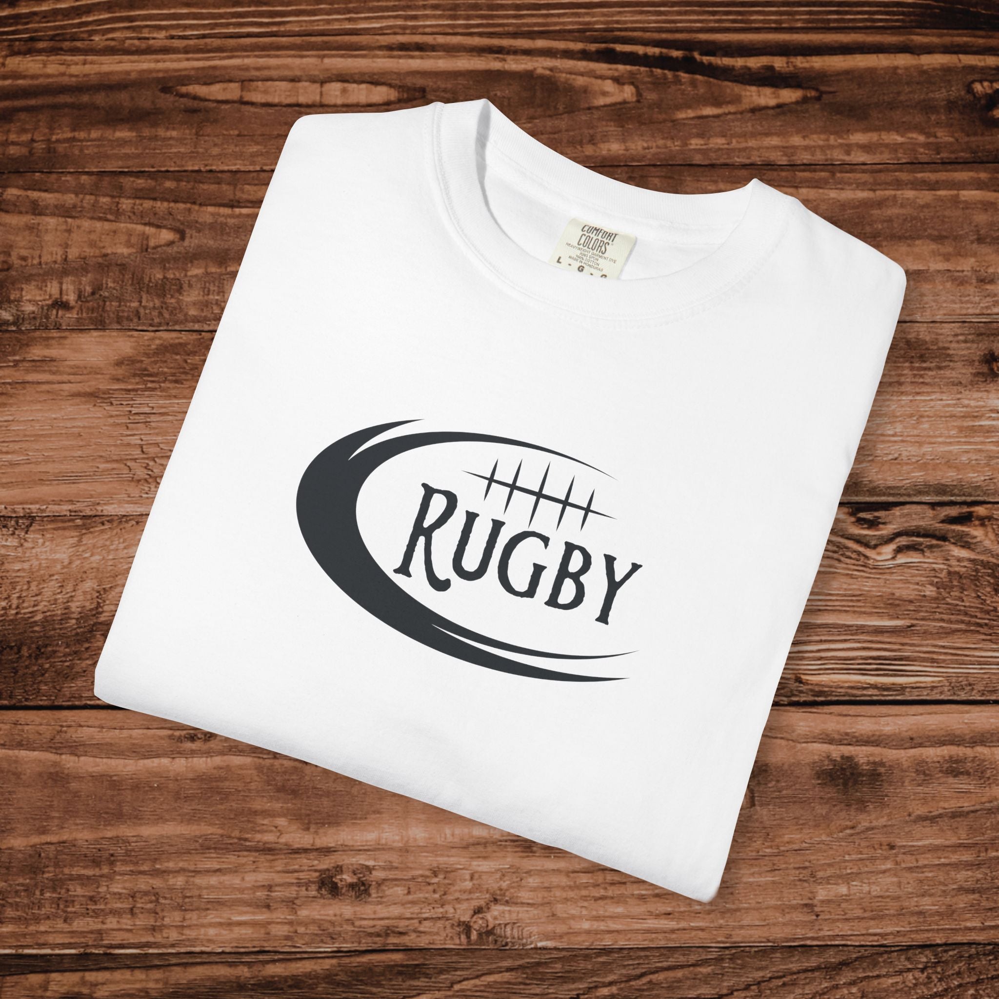 Rugby Graphic T-Shirt, Vintage Style Rugby Player Tee, Retro Collegiate Sports Shirt, Aesthetic Rugby Top, Rugby Fan Gift Tee