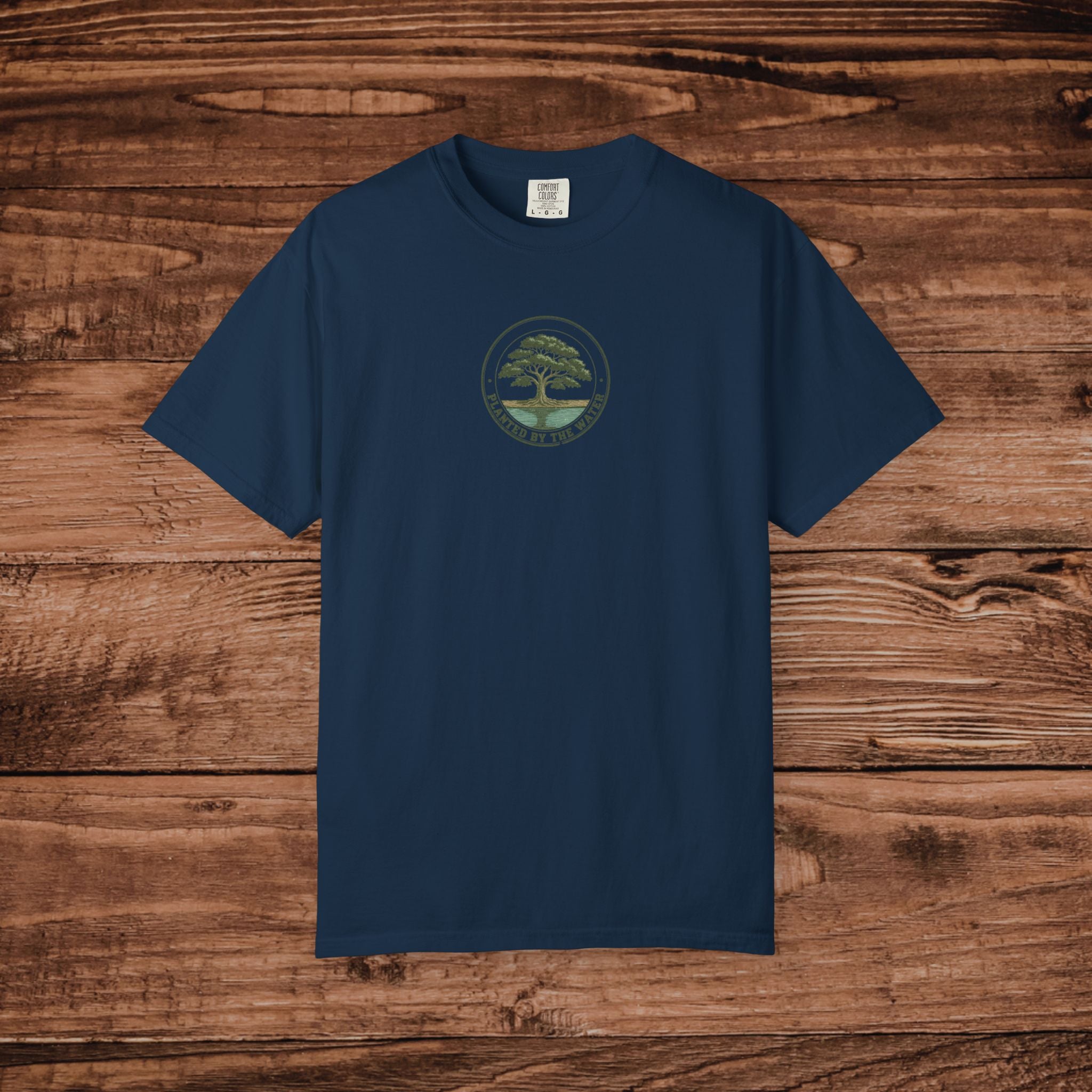 Bonsai Tree Circle Logo T-Shirt | Minimal Plant Graphic Tee