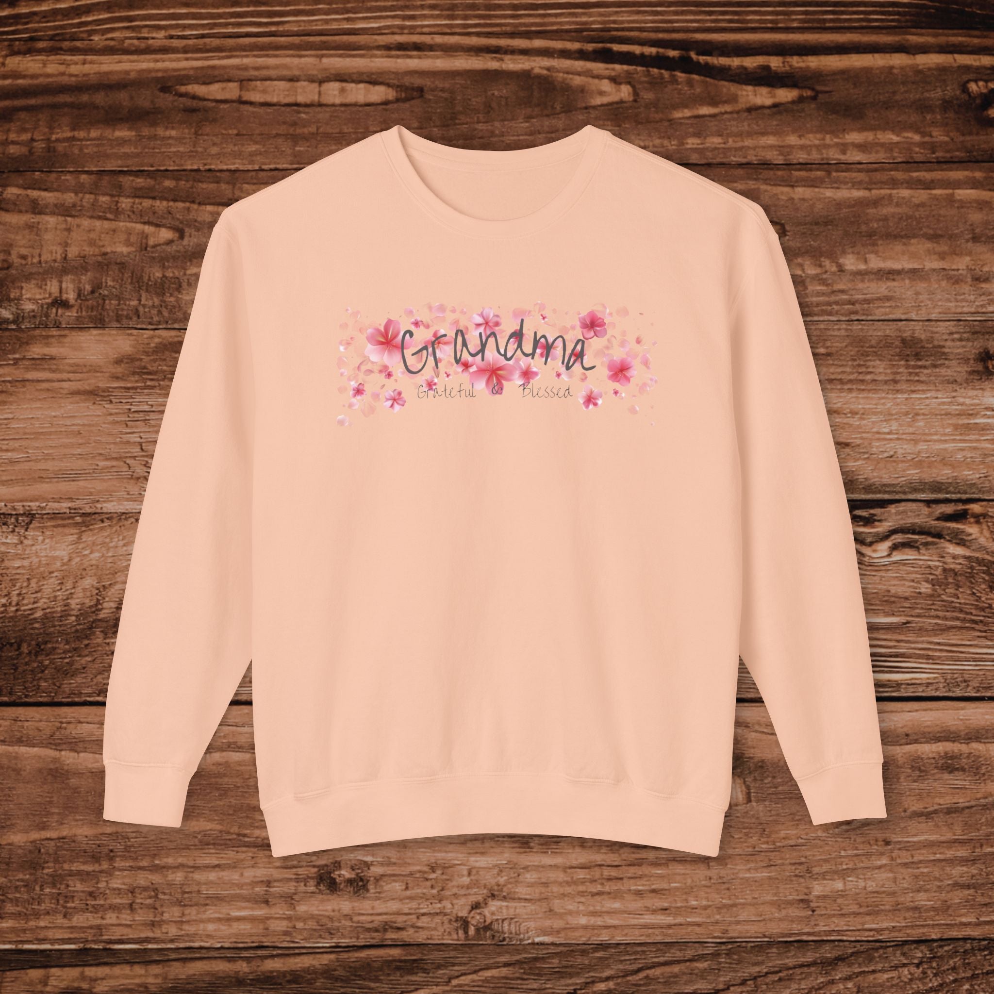 Grandma Floral Crewneck Sweatshirt