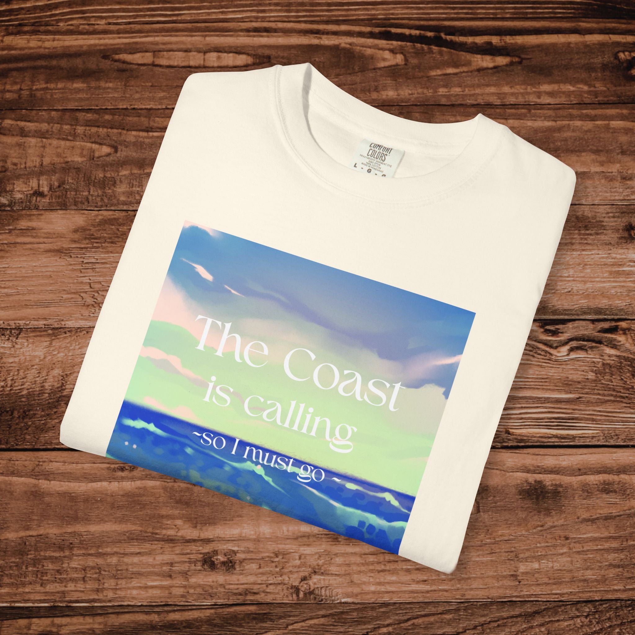 The Coast Is Calling T-Shirt | Ocean Waves Coastal Tee