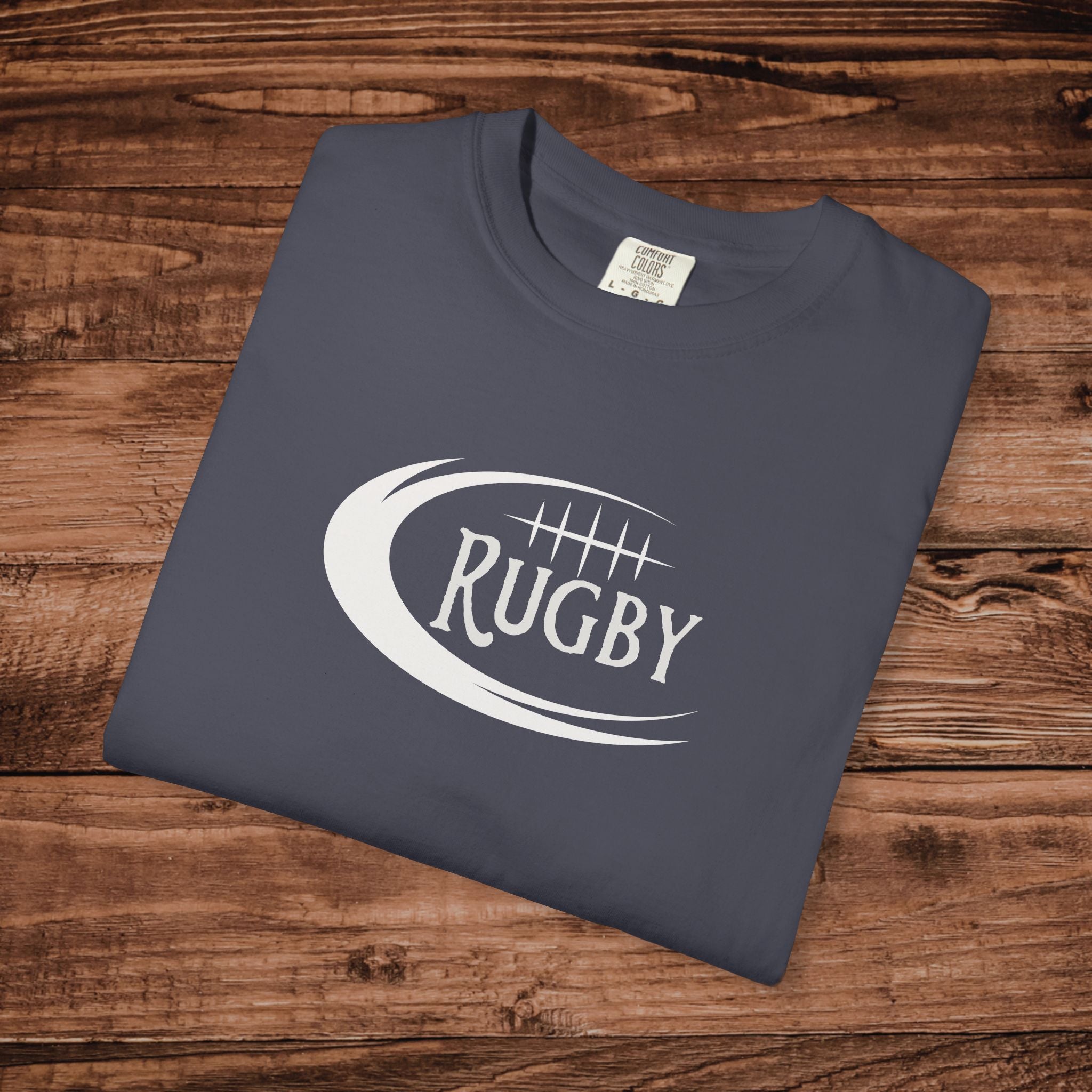 Rugby Graphic T-Shirt, Vintage Style Rugby Player Tee, Retro Collegiate Sports Shirt, Aesthetic Rugby Top, Rugby Fan Gift Tee