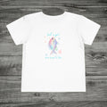 Just a girl who loves to fish Toddler Tee | Pastel Fish Illustration