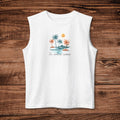Chasing Summer Muscle Tank | Palm Trees, Surfboard, Sun